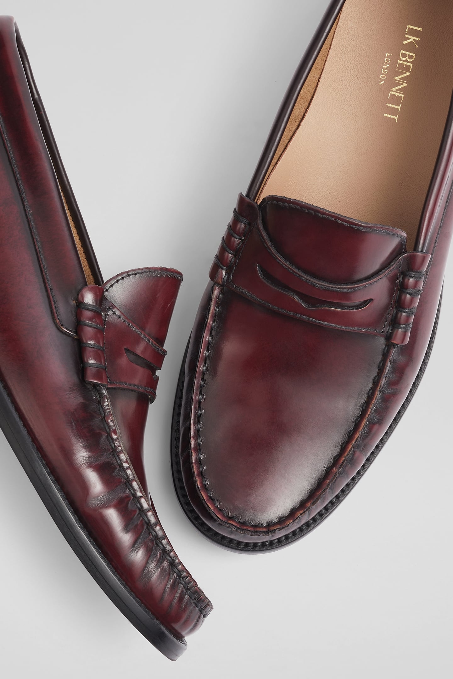 FL SOLO CASUAL LOAFER BORDEAUX 4