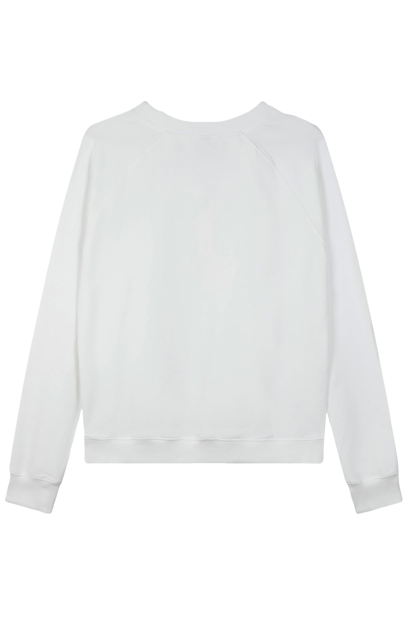 THE CREW NECK SWEATER WHITE 5