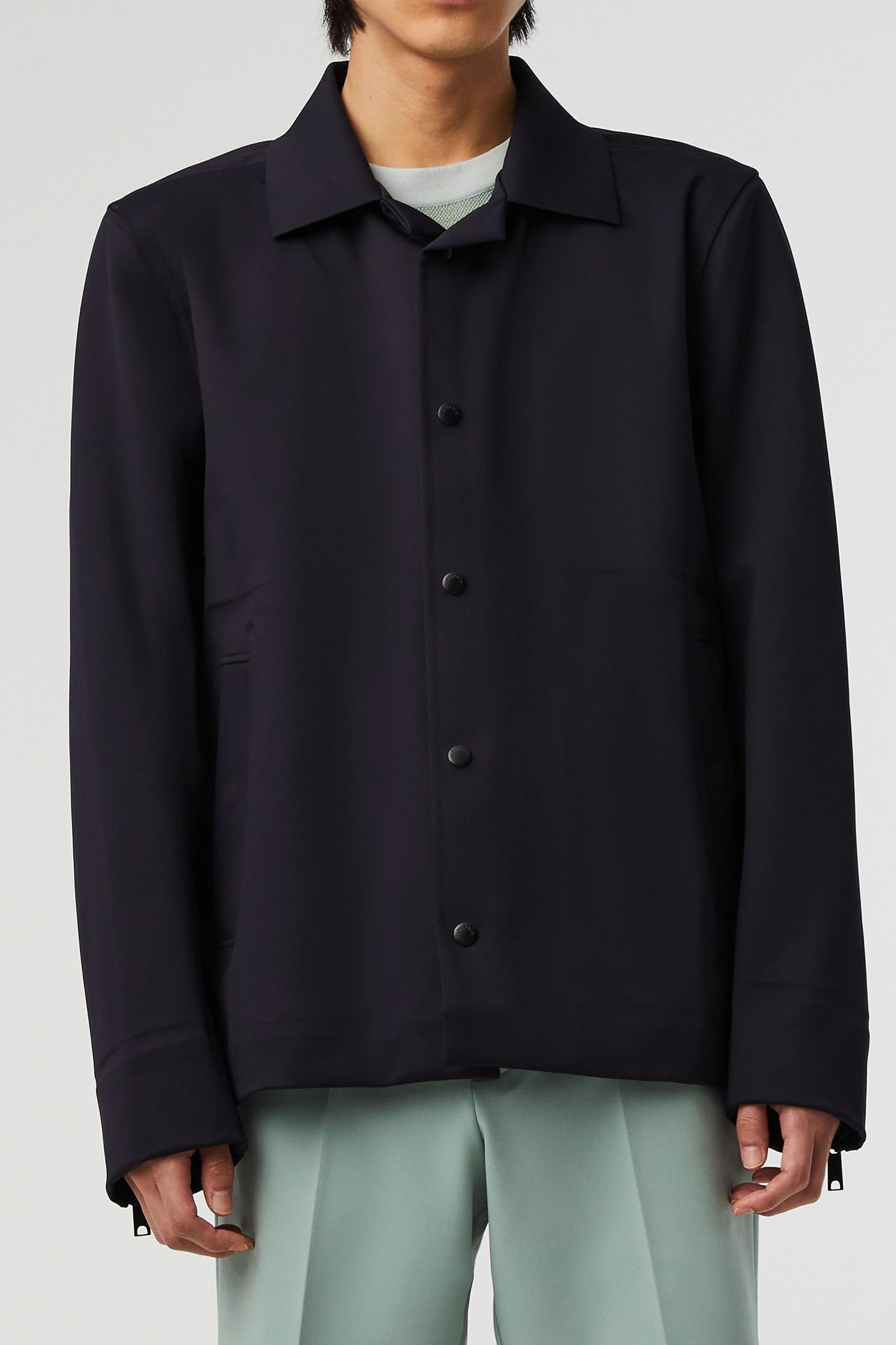 WROTE V1.Y8.01 OVERSHIRT NAVY 1