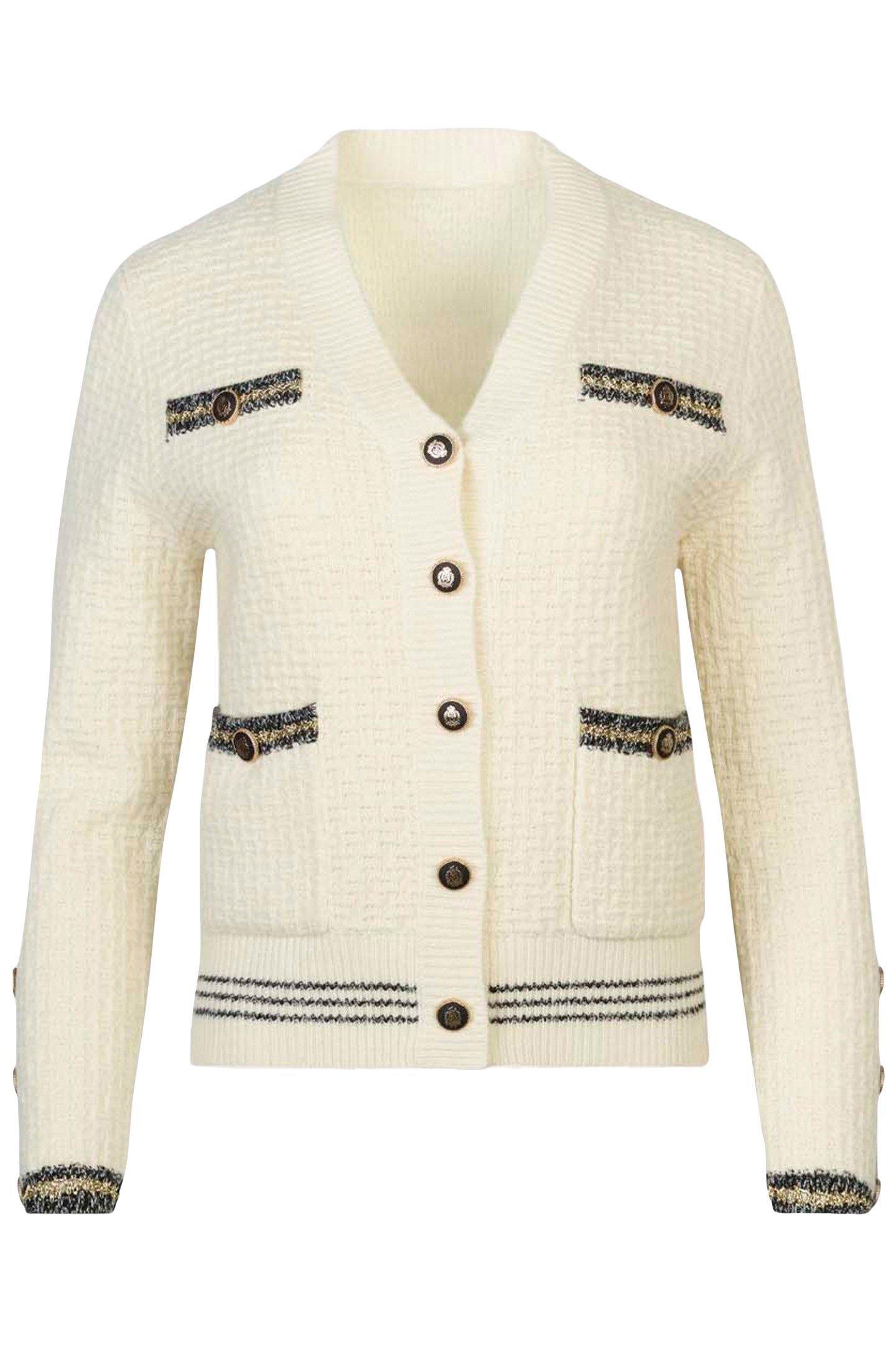 LETTRES CARDIGAN MOON WHITE 3