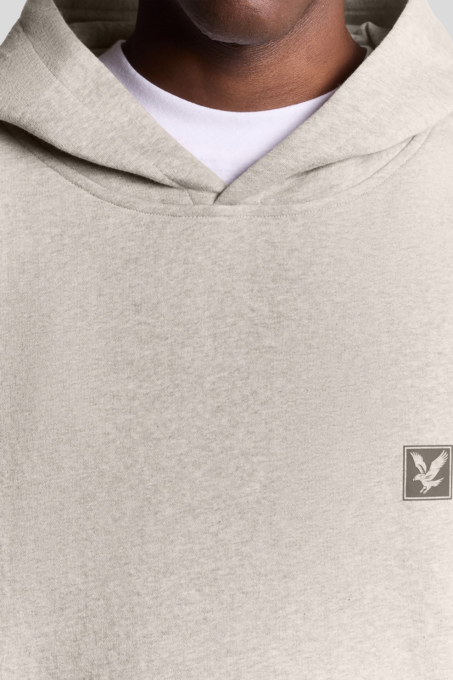 LOUNGEWEAR PULLOVER HOODIE OATMEAL MARL 5