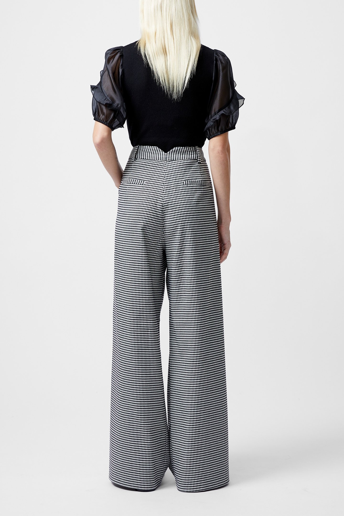 HOLDEN HOUNDSTOOTH TROUSER BLACK/ECRU 3