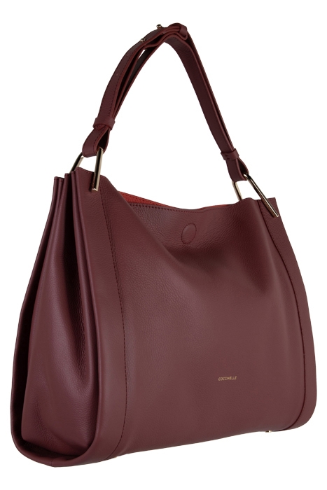 SHOULDER BAG IN DOUBLE GRAINY LEATHER 4