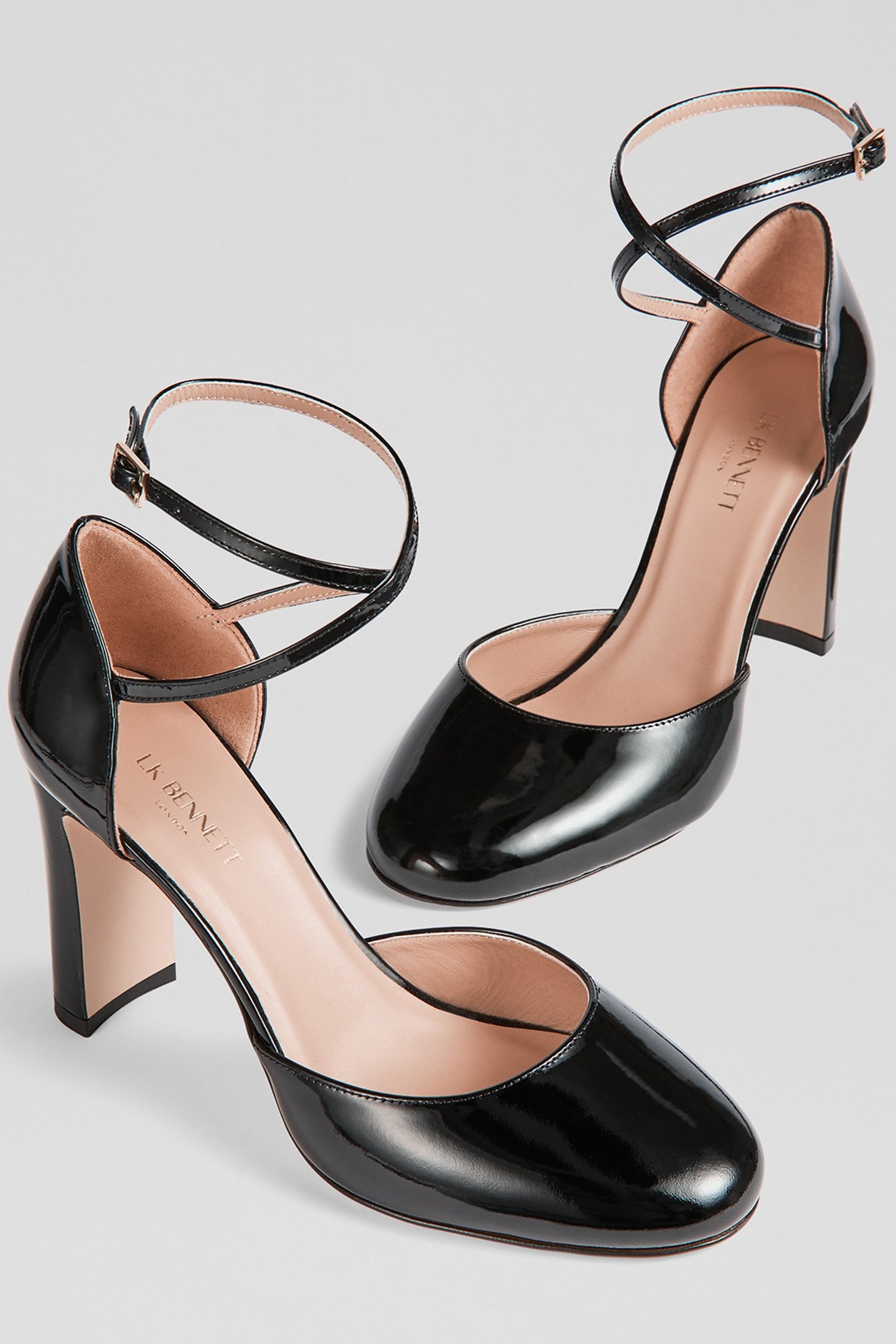 OC ADALINE CROSS ANKLESTR BLACK 3