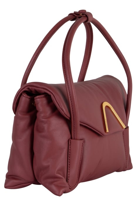 SHOULDER BAG IN PUFFY SMOOTH LEATHER 4