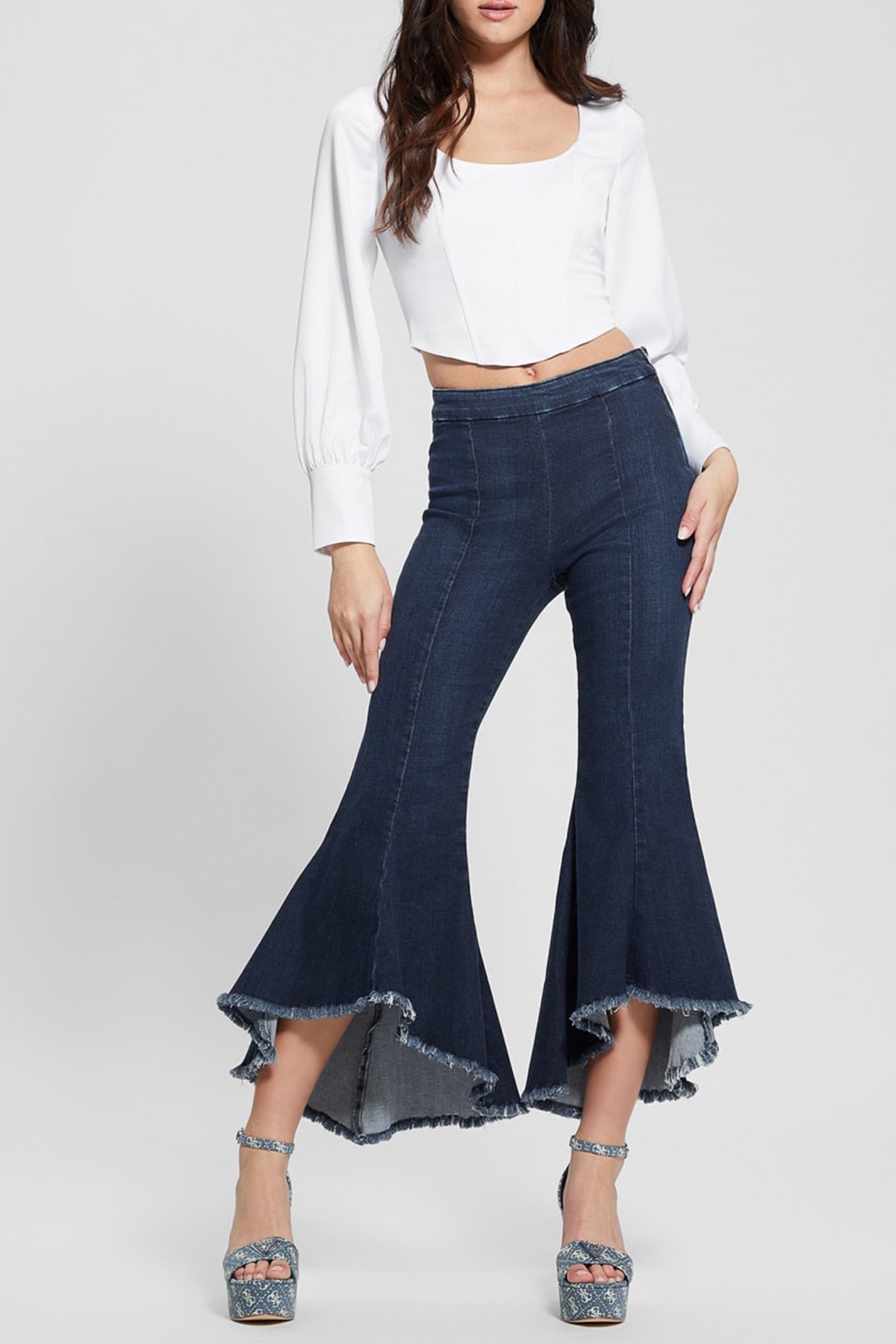 GUESS ECO SOFIA 1981 FLARE BALBOA INDIGO 3