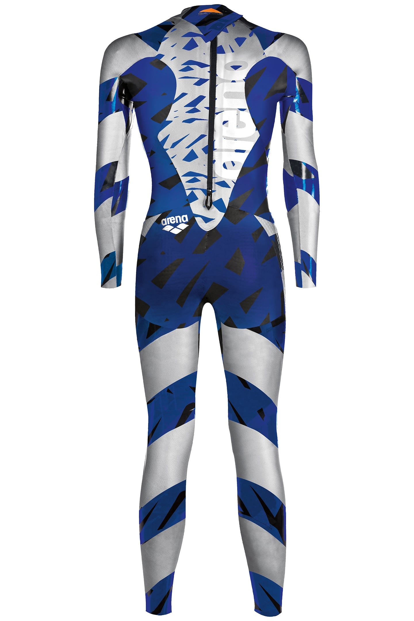 W CARBON WETSUIT SILVER BLUE 5