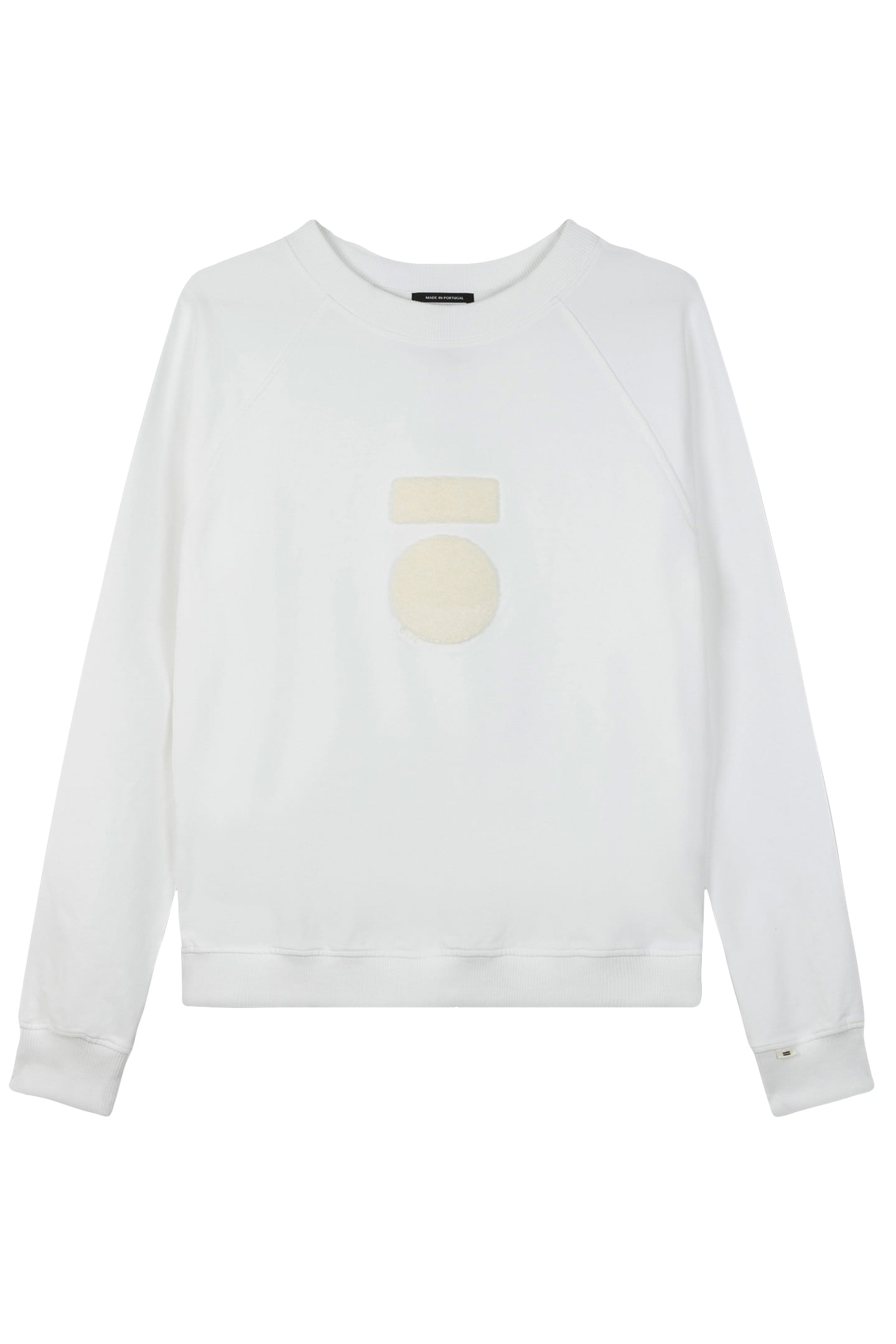 THE CREW NECK SWEATER WHITE 4