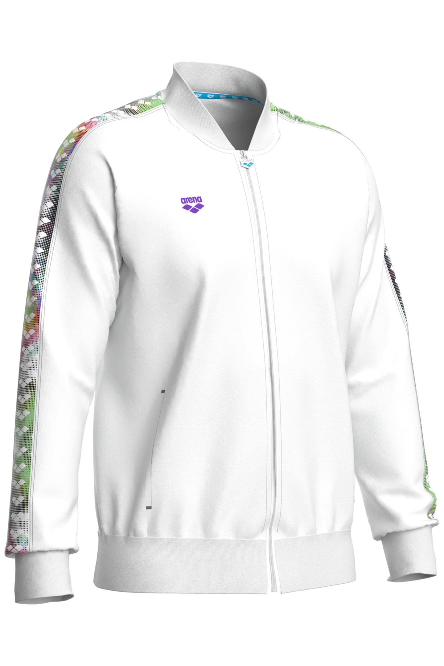 M RELAX IV TEAM JACKET WHITE MULTI WHITE 7