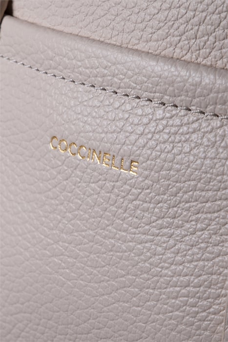 GRAINED LEATHER SMALL TOTE BAG 5