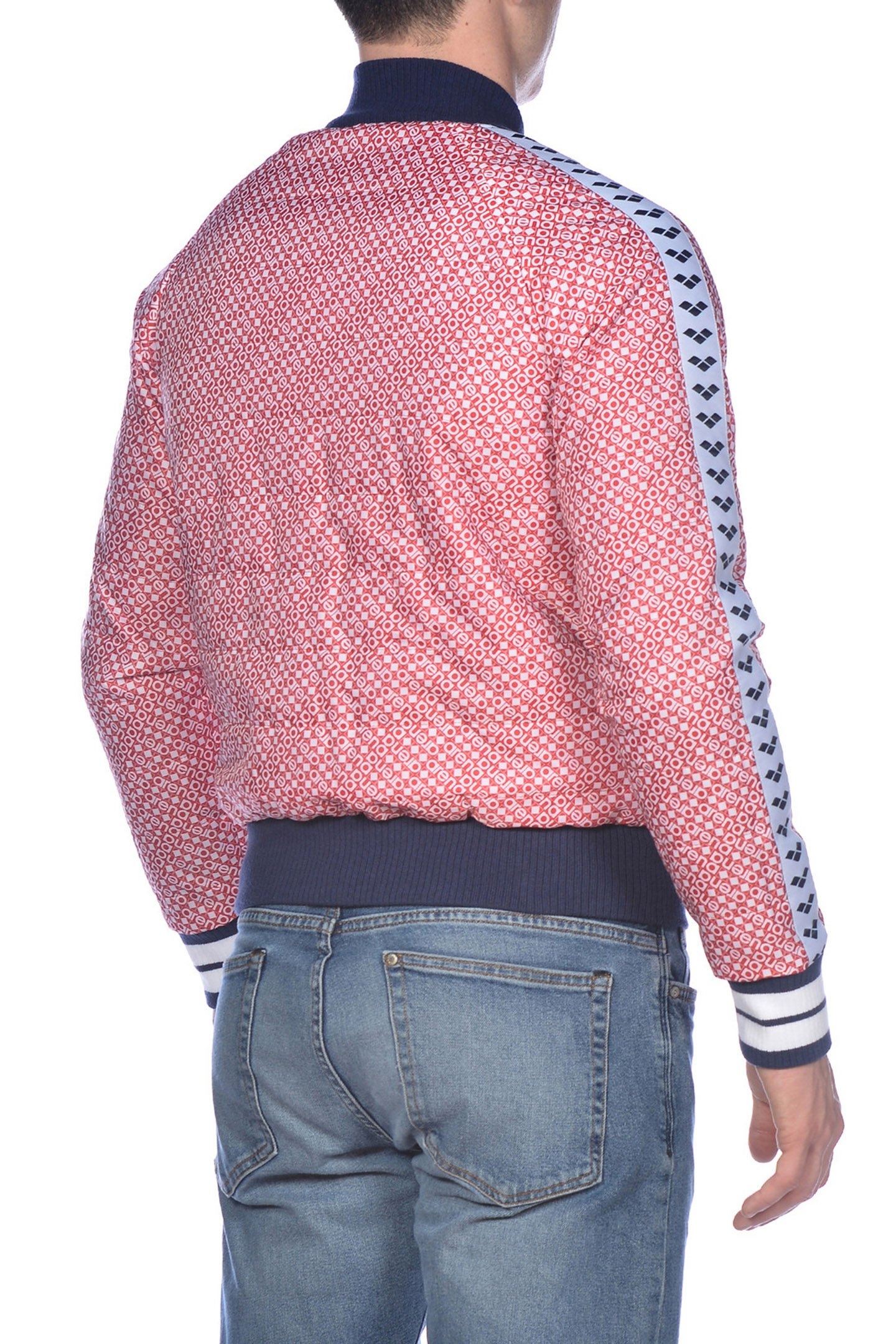 BOMBER TEAM DIAMONDS WHITE RED NAVY 3