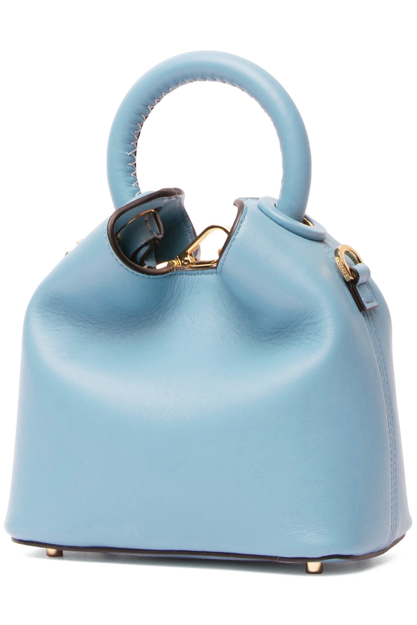 MADELEINE LEATHER BLUE/BLACK BORDERS 3