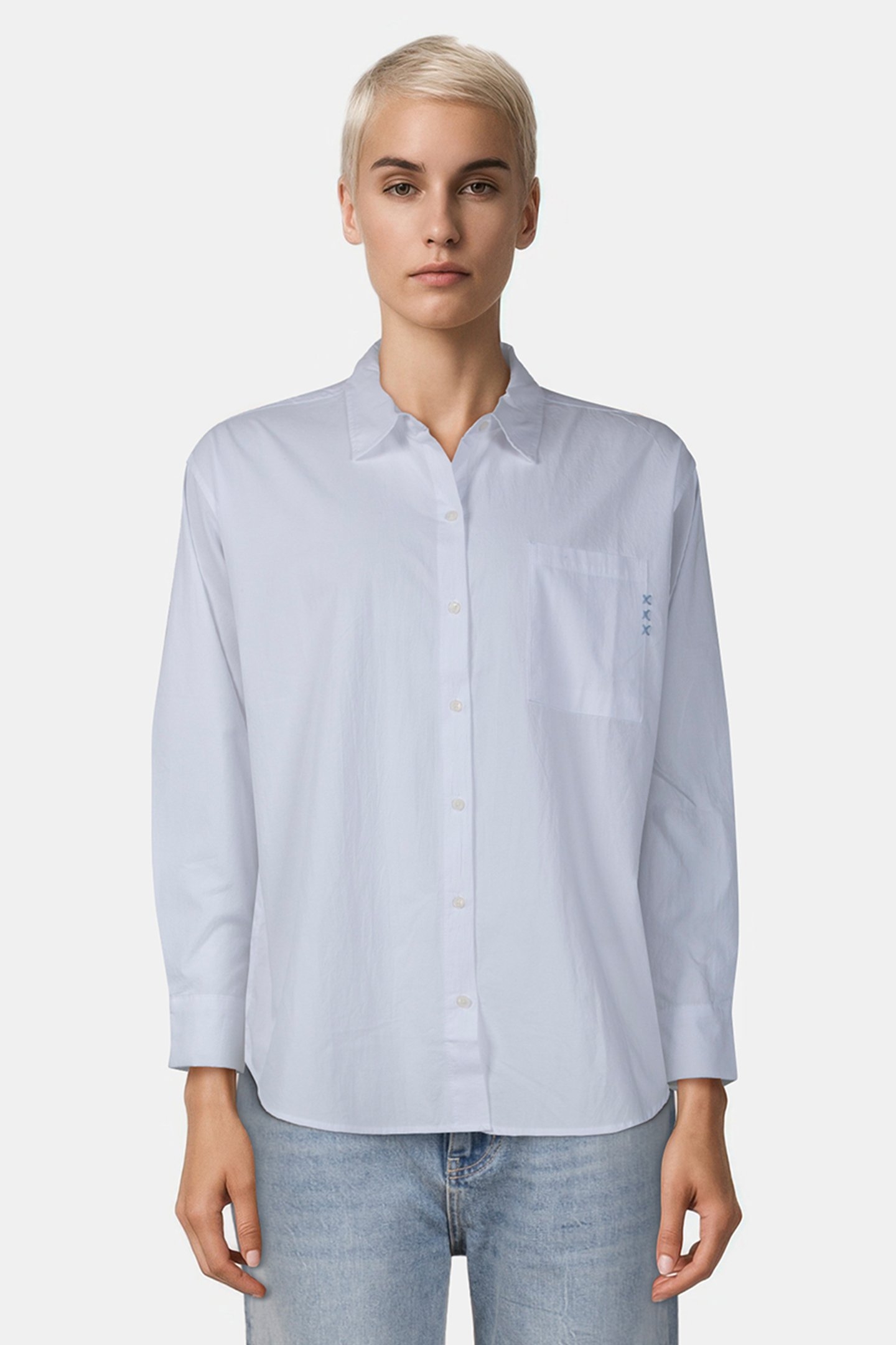 OVERSIZED SHIRT WHITE 1