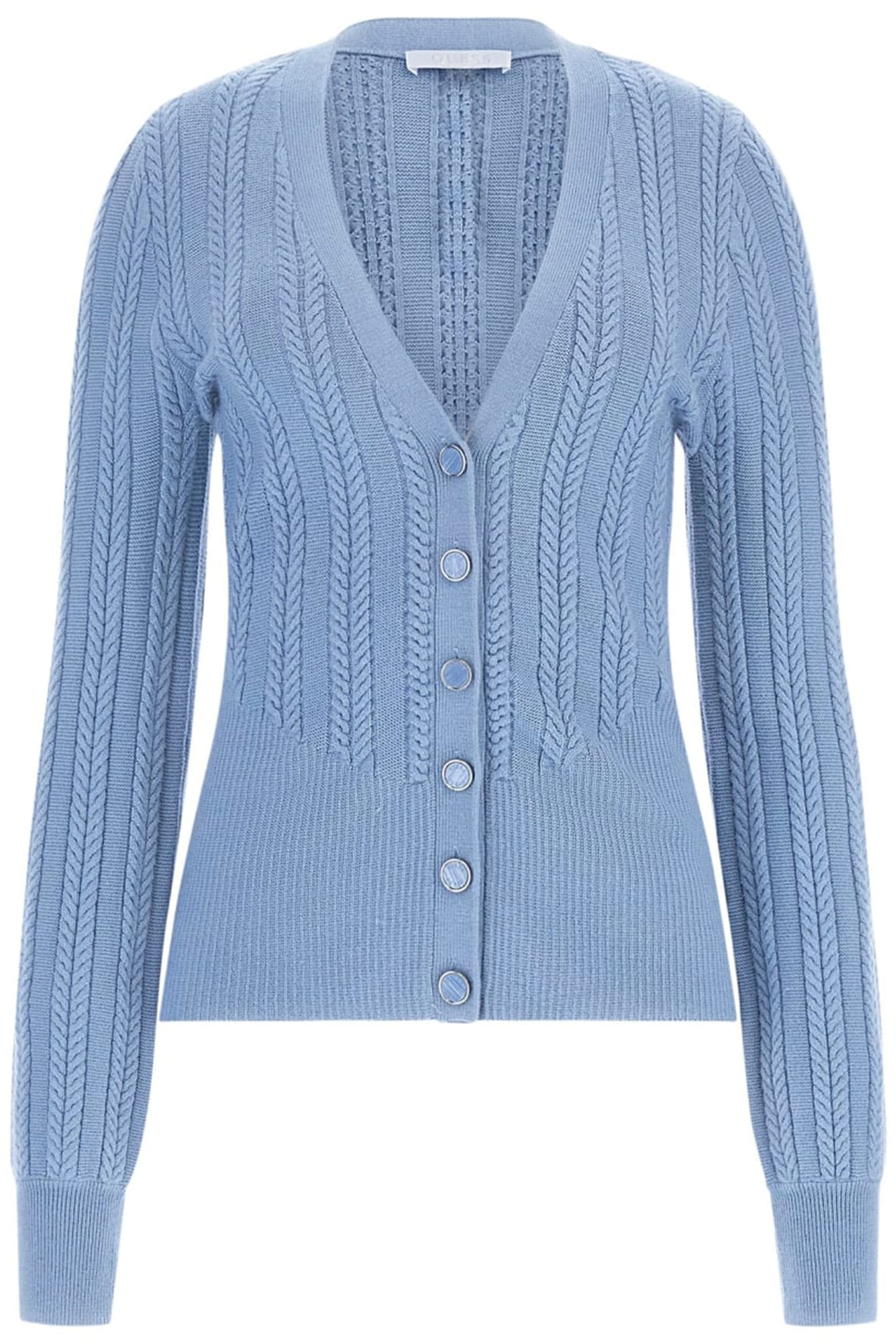GUESS ECO LIVIA LS VN CARDI SW BLUE RIBBON 1
