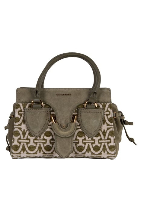 HANDBAG IN MIXED FABRIC 2