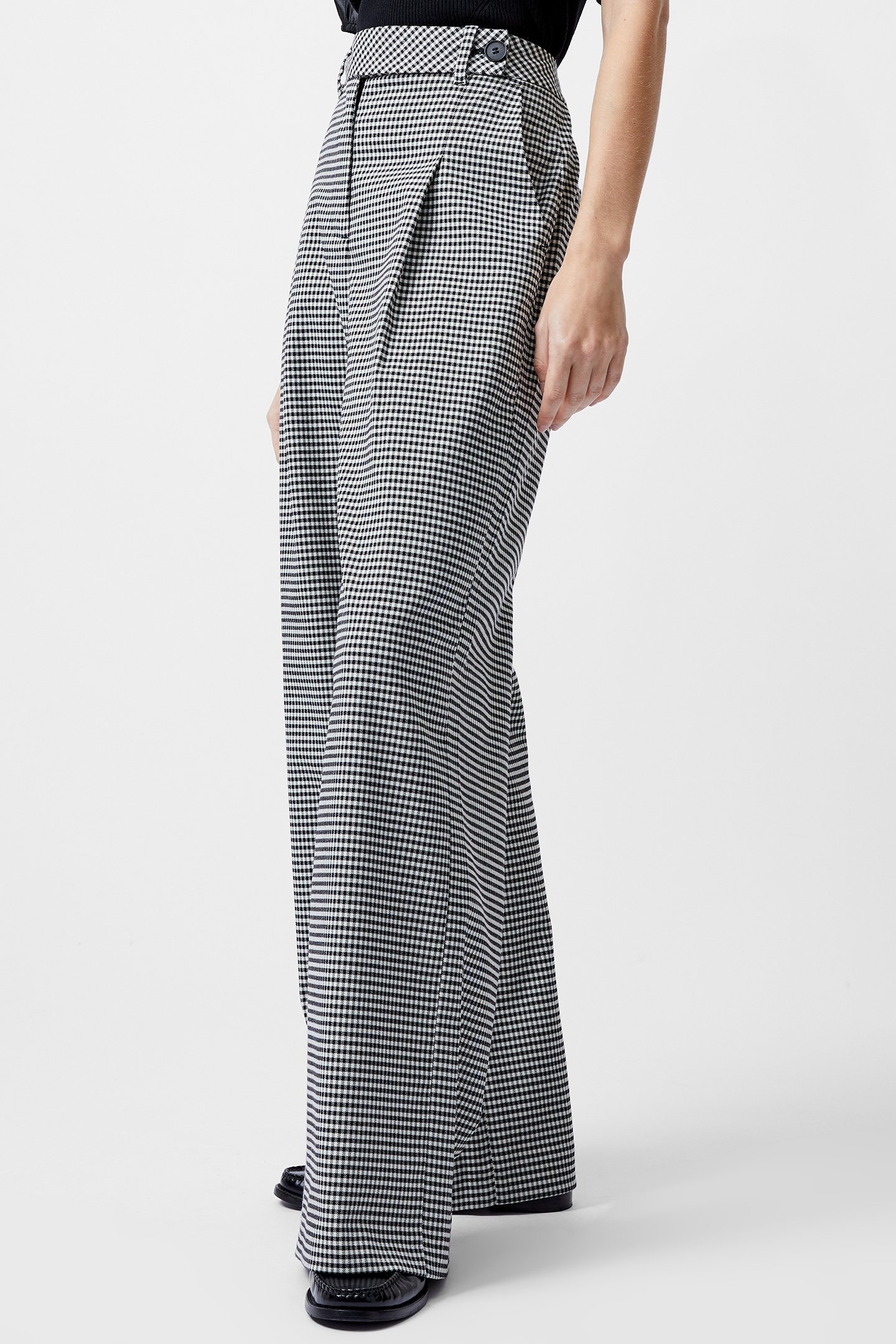 HOLDEN HOUNDSTOOTH TROUSER BLACK/ECRU 4