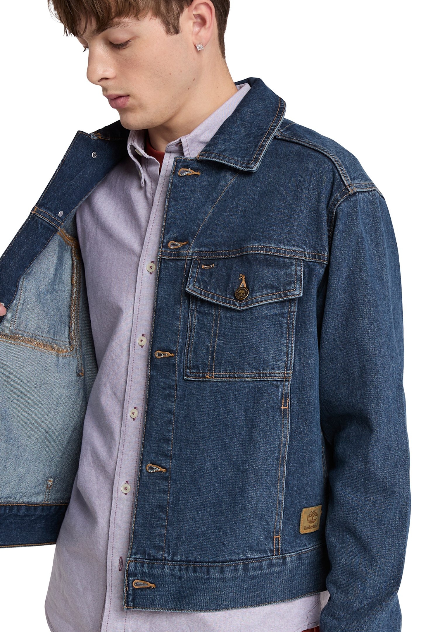 DENIM JACKET MID INDIGO 5