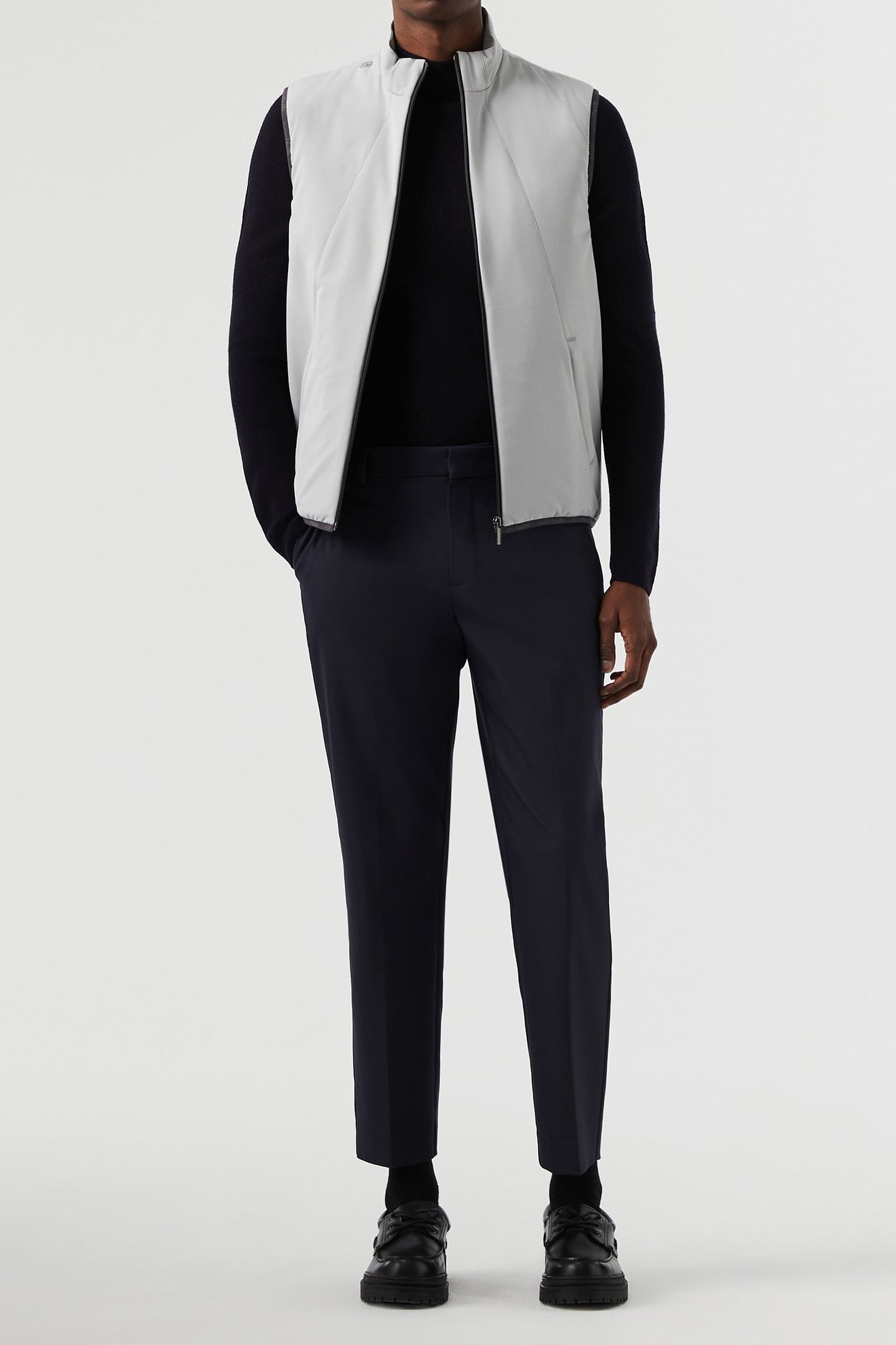 OVEMP V1.C1.03 HEATABLE VEST LIGHT GREY 1