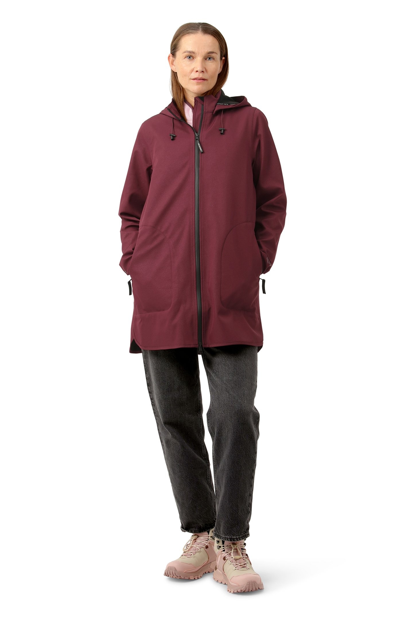 RAIN13 RAIN JACKETS MAROON BANNER 3
