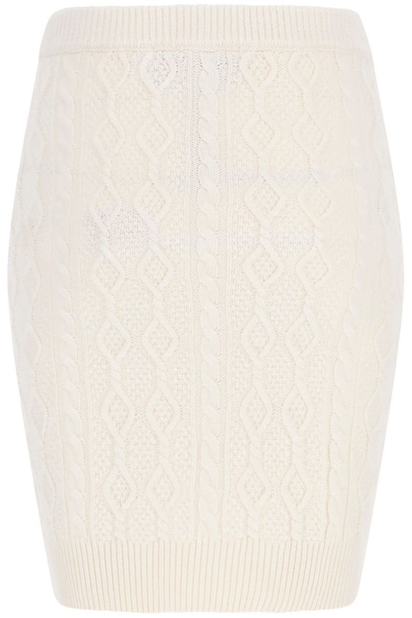 GUESS ECO ISABELLE SKIRT SWTR CREAM WHITE 5