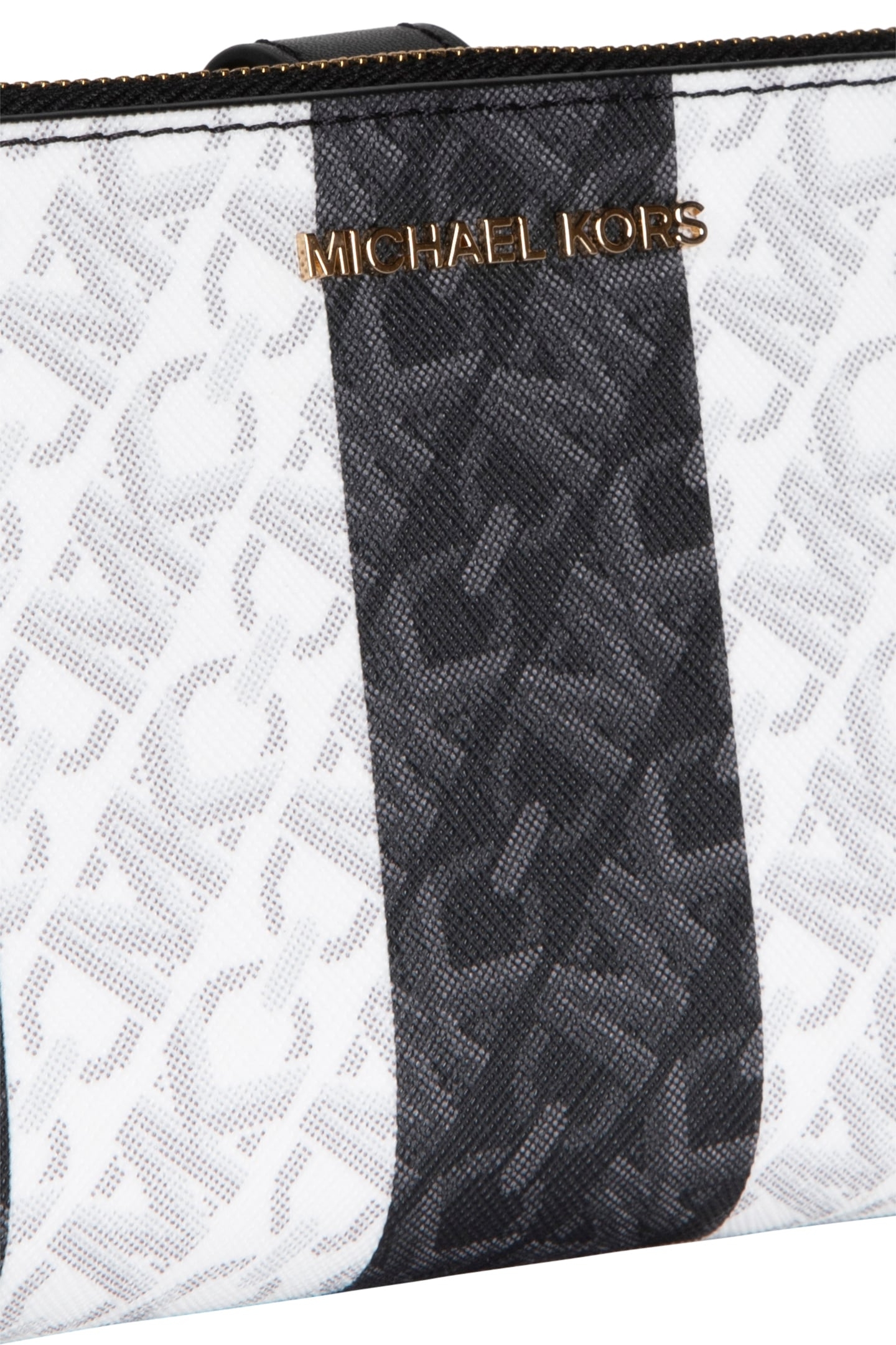 DOUBLE ZIP WRISTLET IN BLACK 5