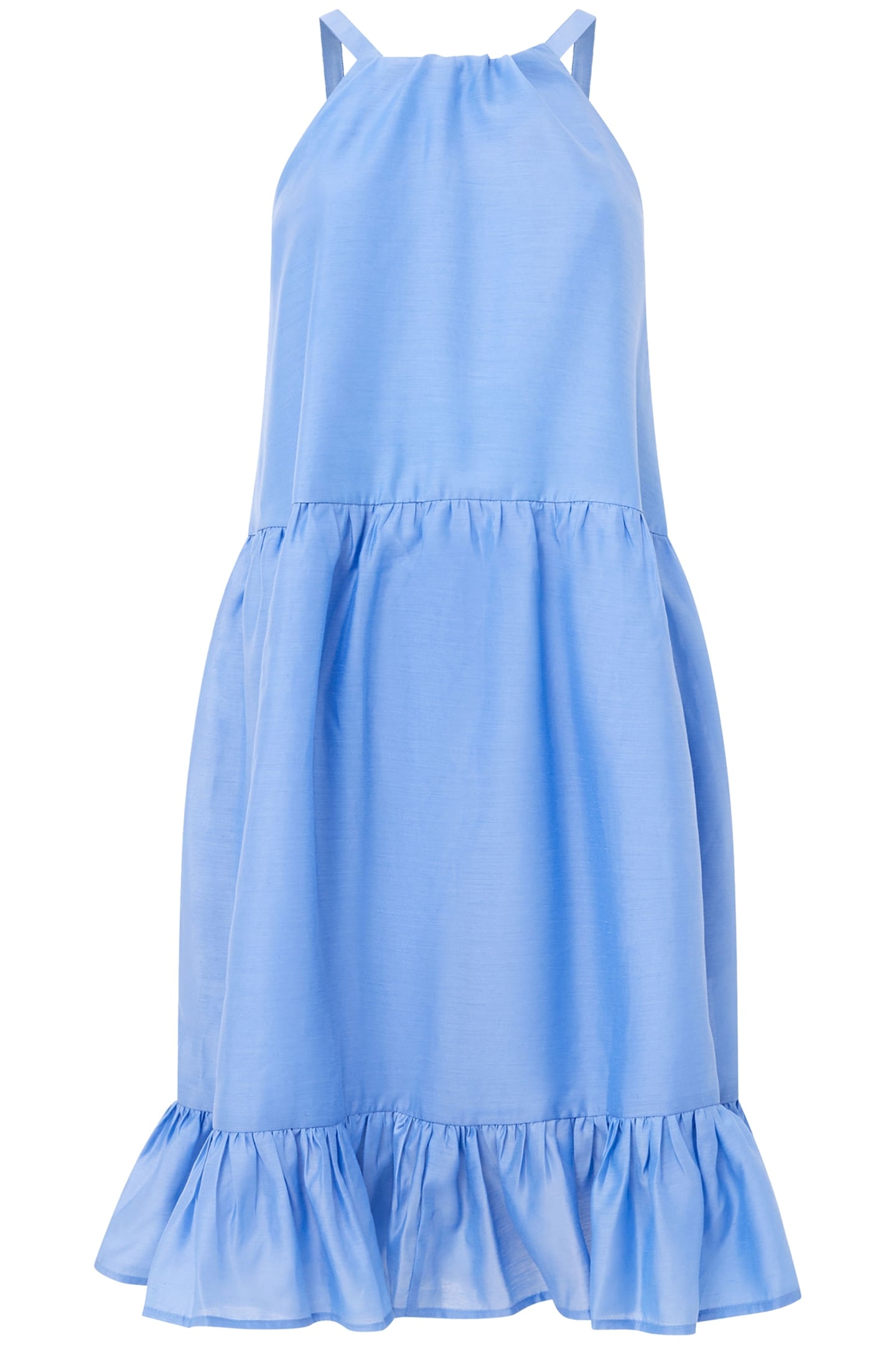 HOLLAND TIERED DRESSS CORNFLOWER BLUE 4