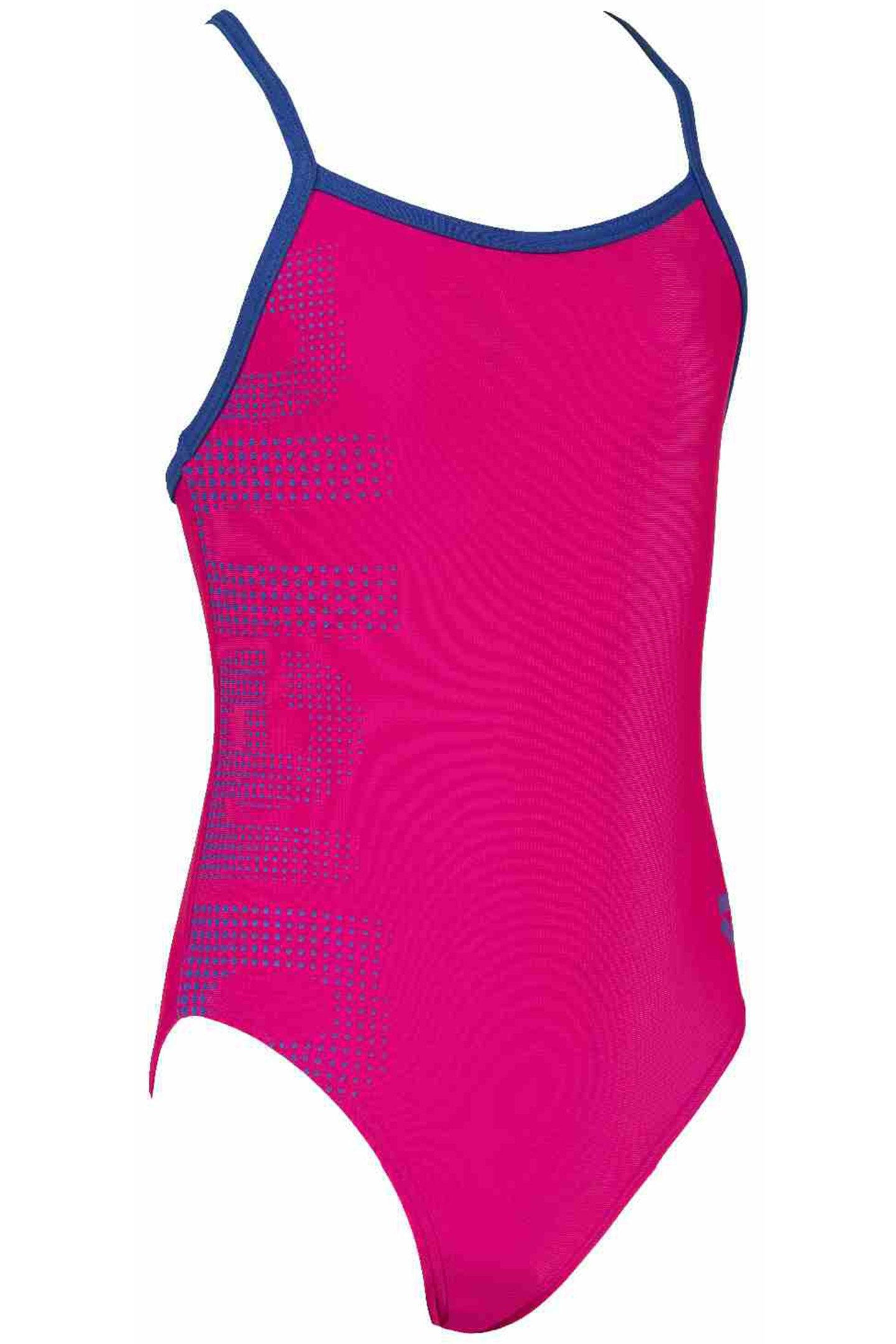 ARENA LOGO KIDS GIRL ONE PIECE FREAK ROSE-ROYAL 3