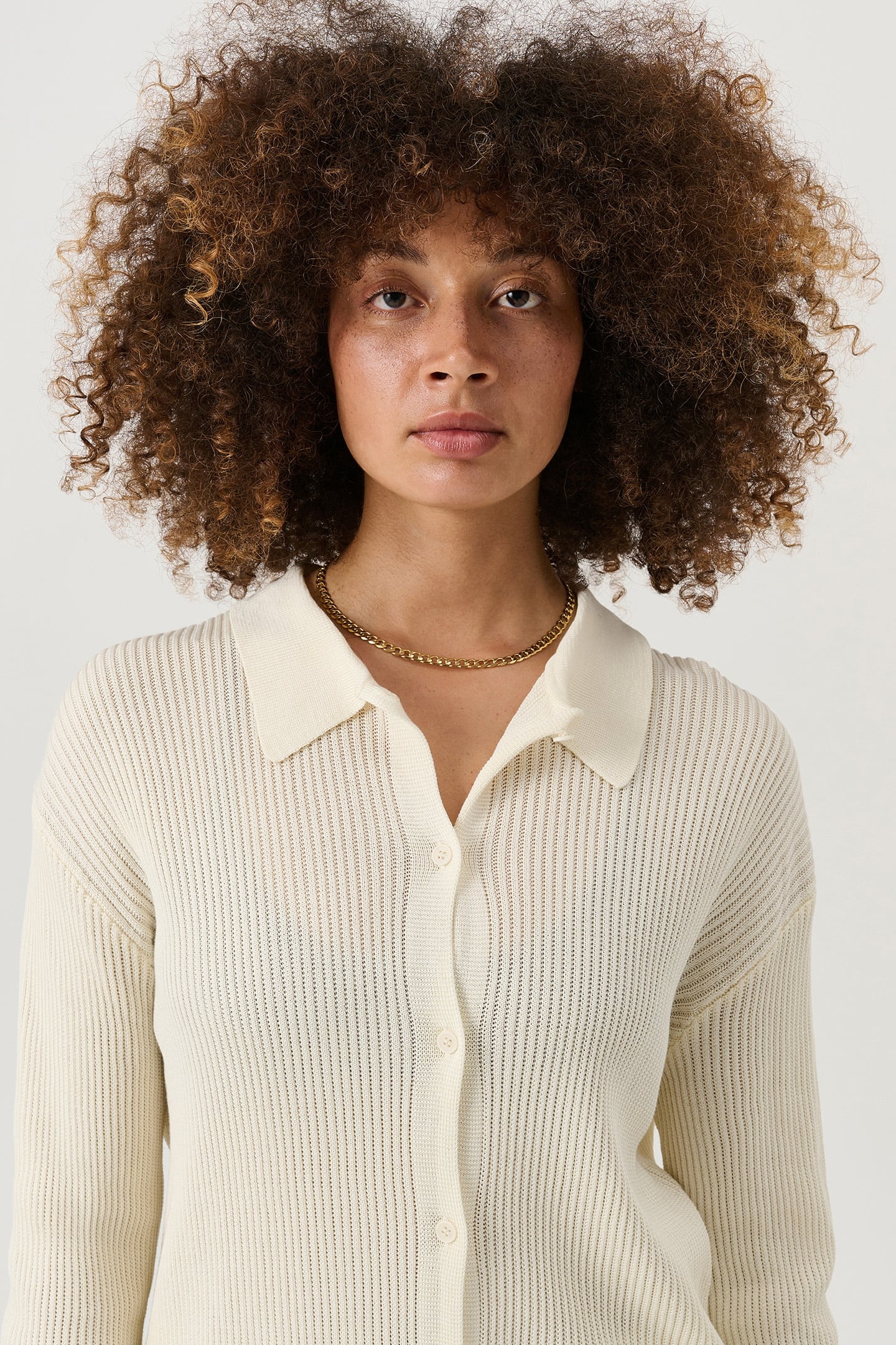 PAUL LONGSLEEVED POLO OFF WHITE 5