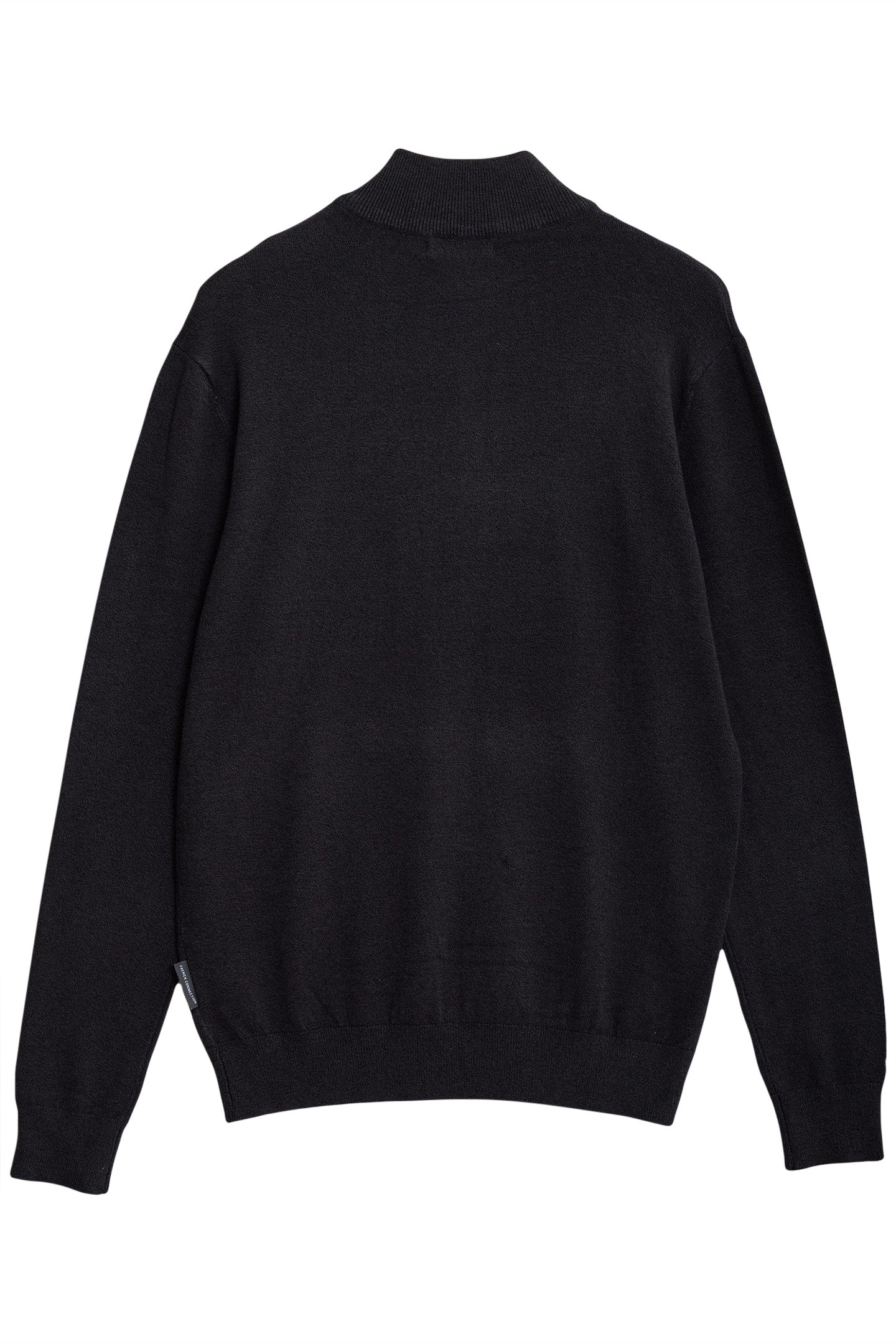 HALF ZIP LUXE CHARCOAL MEL 2