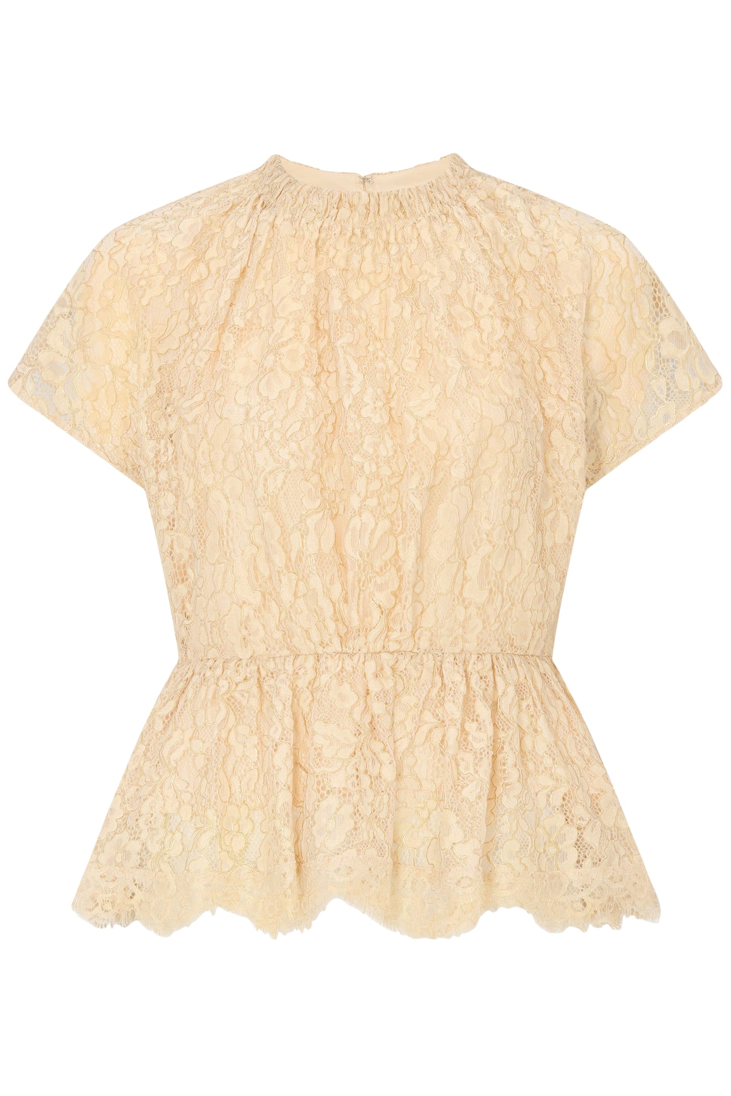 TW CECILY LACE TOP CHAMPAGNE 4