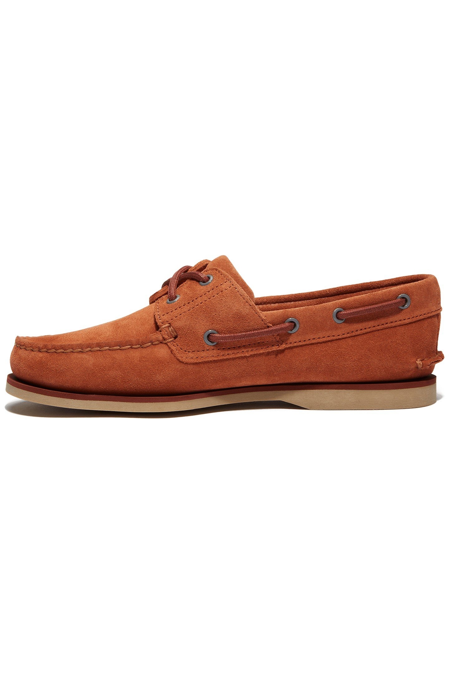 CLASSIC BOAT BOAT SHOE RUST SUEDE 7