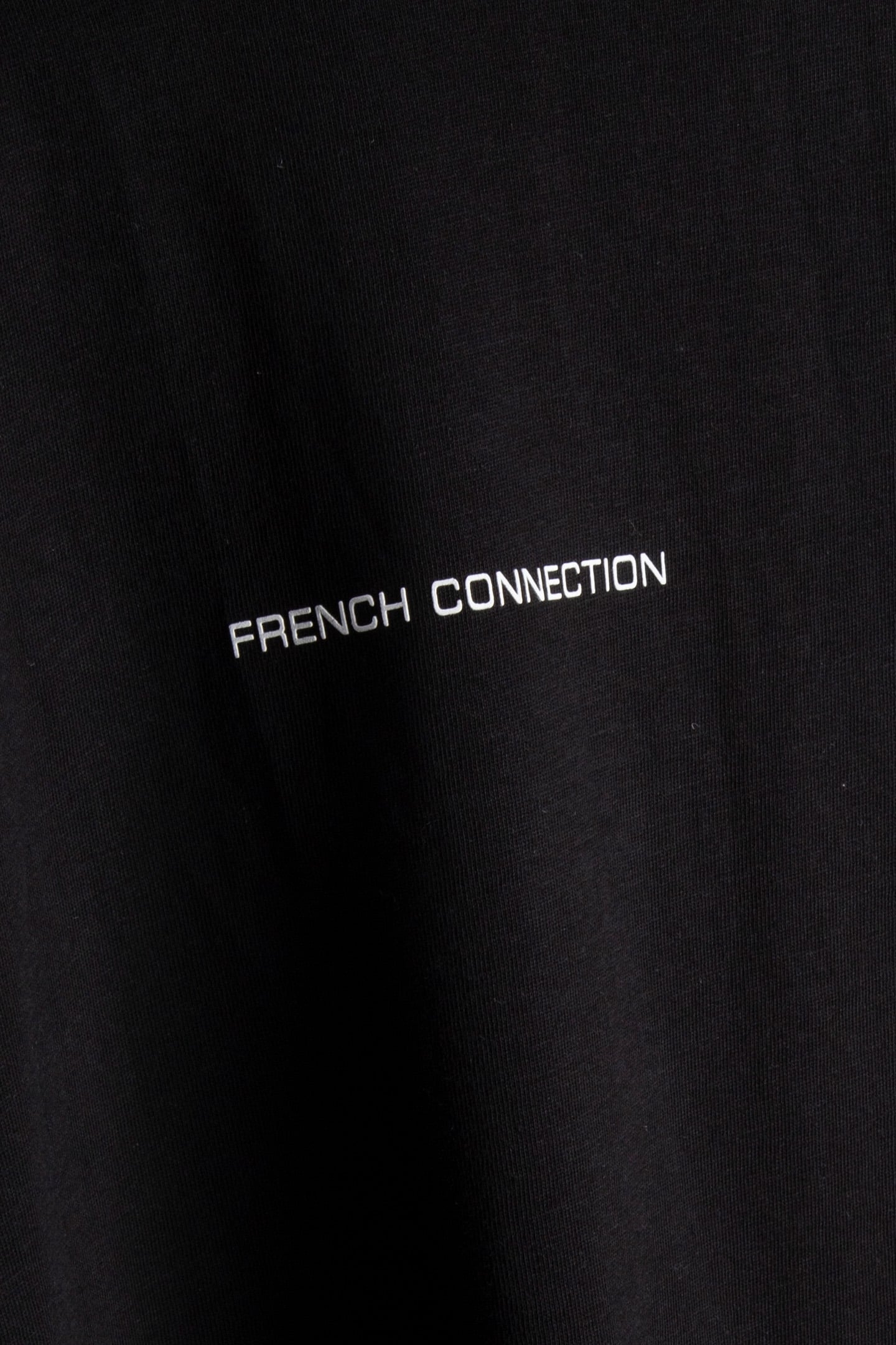 FRENCH CONNECTION TEE BLACK/WHITE 4