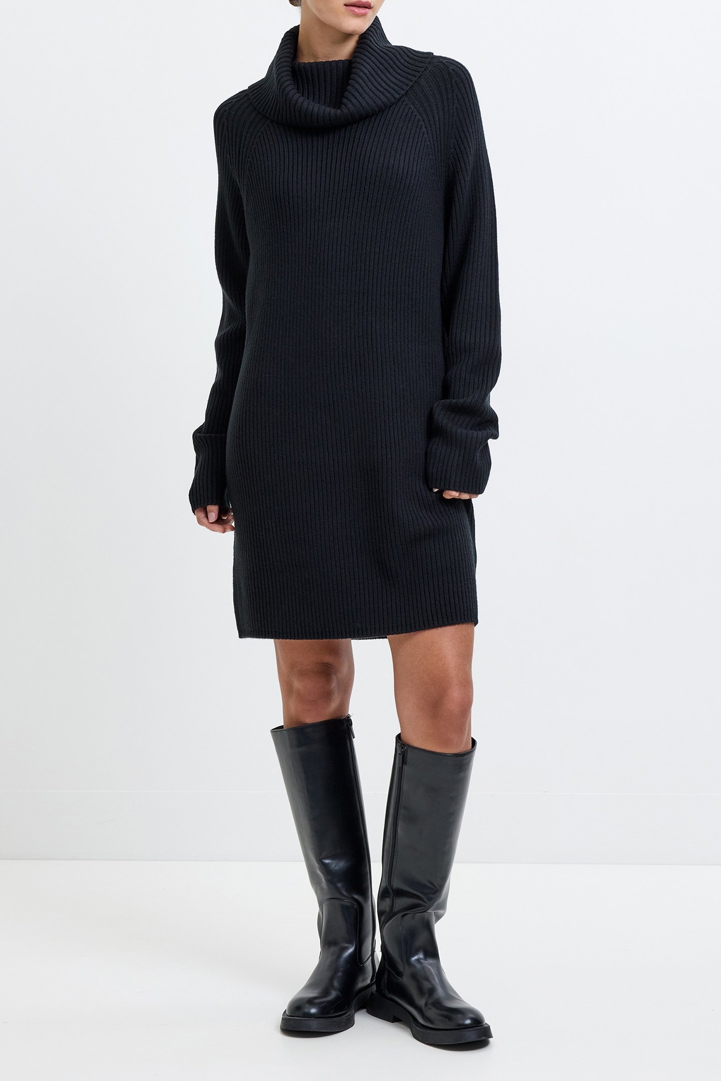 BABYSOFT RIBBED DRESS BLACK 5