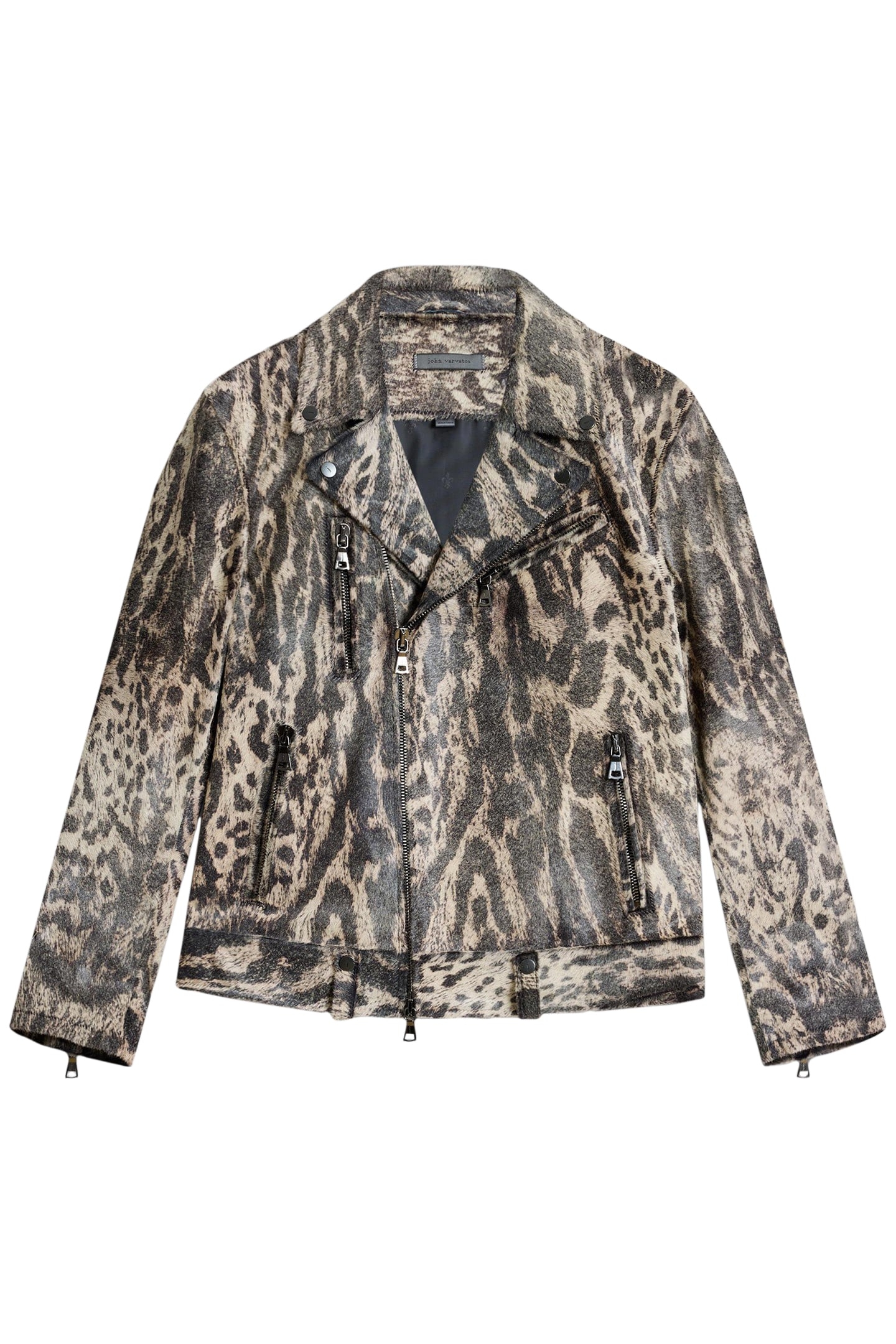 CHELSEA SLIM FIT ASYMMETIRIC ZIP CLOSURE SMOKED PEARL GREY 2