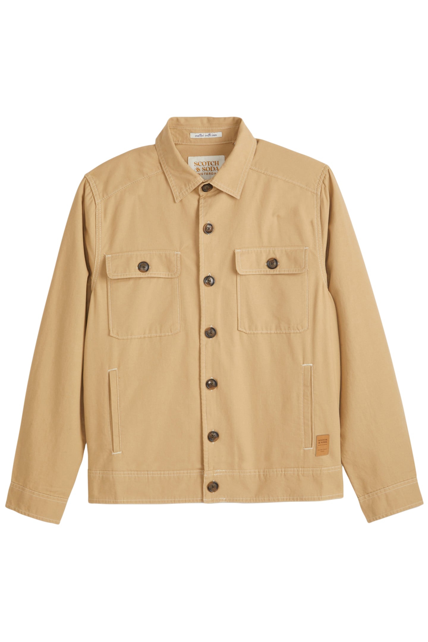 CANVAS TRUCKER MEDIUM BROWN 1