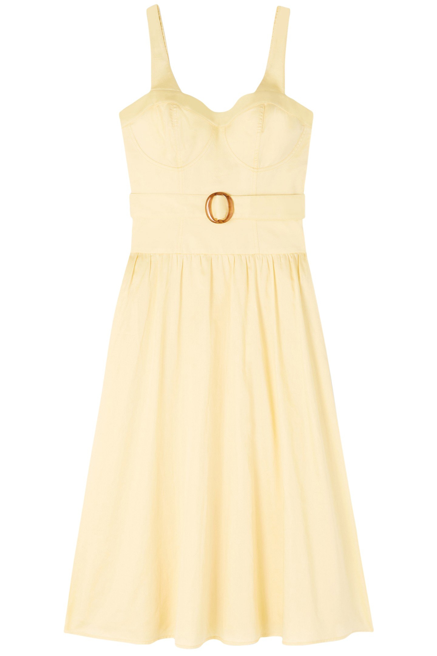 DR ALESSIA BUSTIER DRESS BUTTERMILK 3