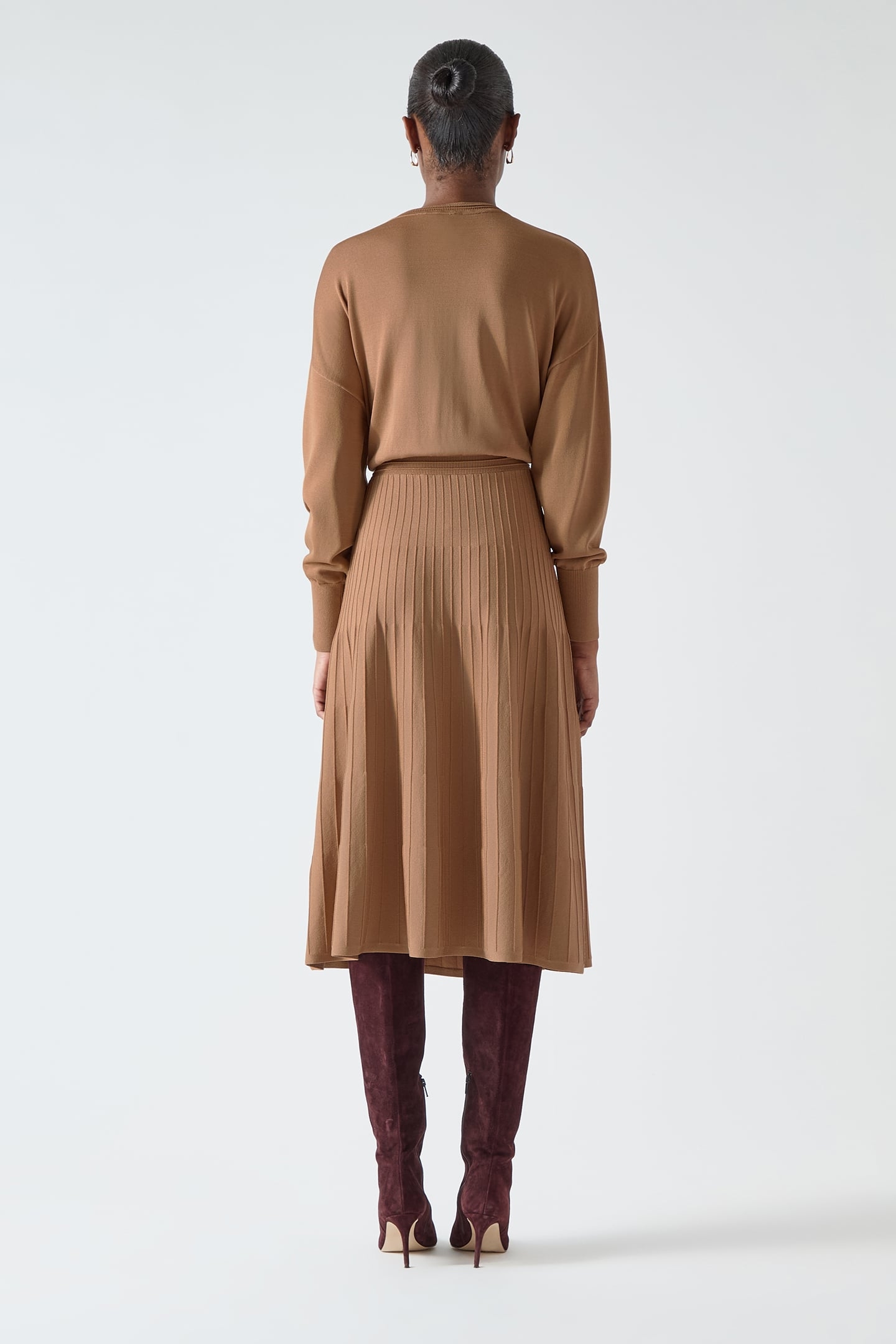DR BLAKELY KNIT DRESS CAMEL 2