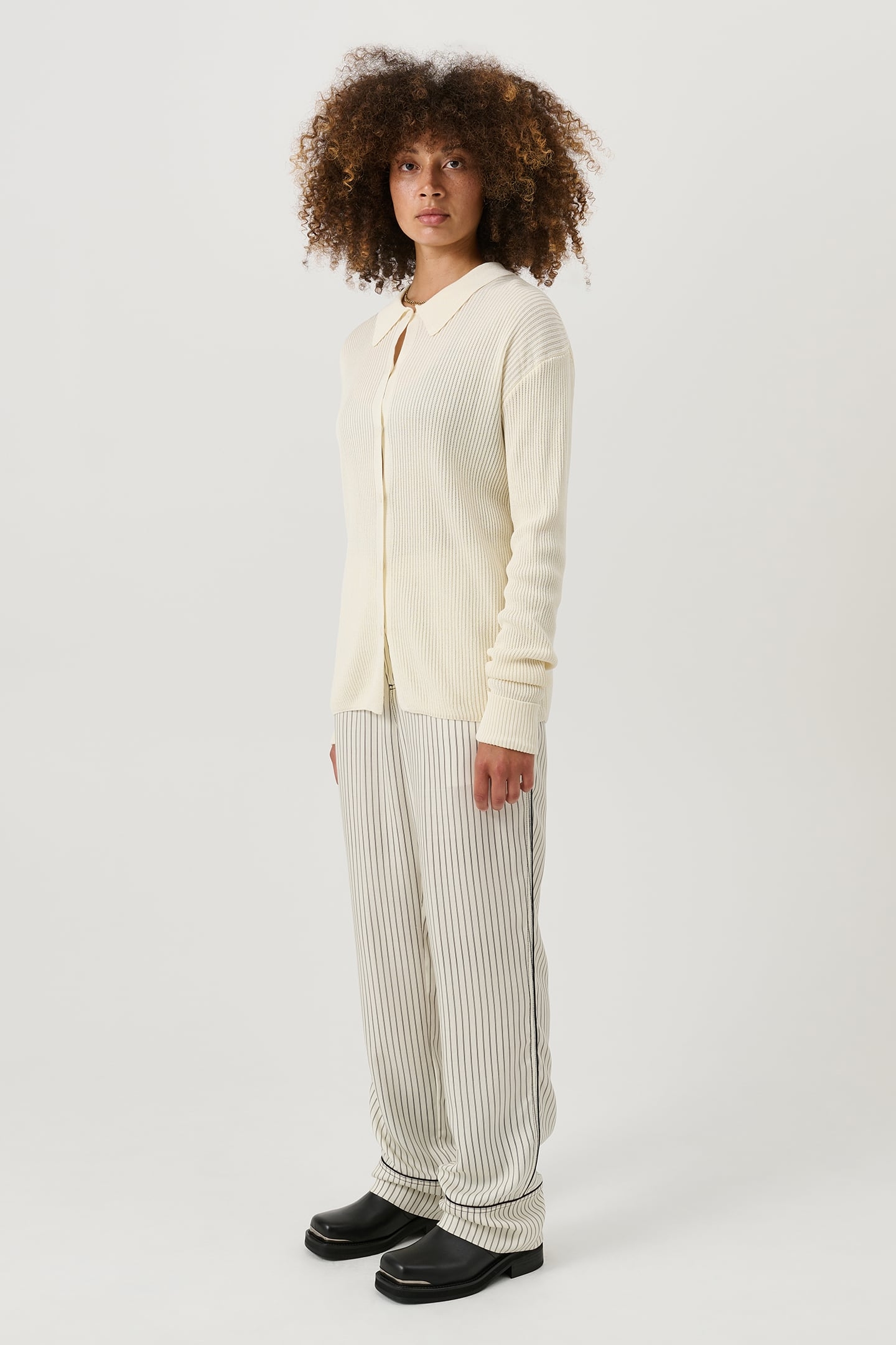 PAUL LONGSLEEVED POLO OFF WHITE 3