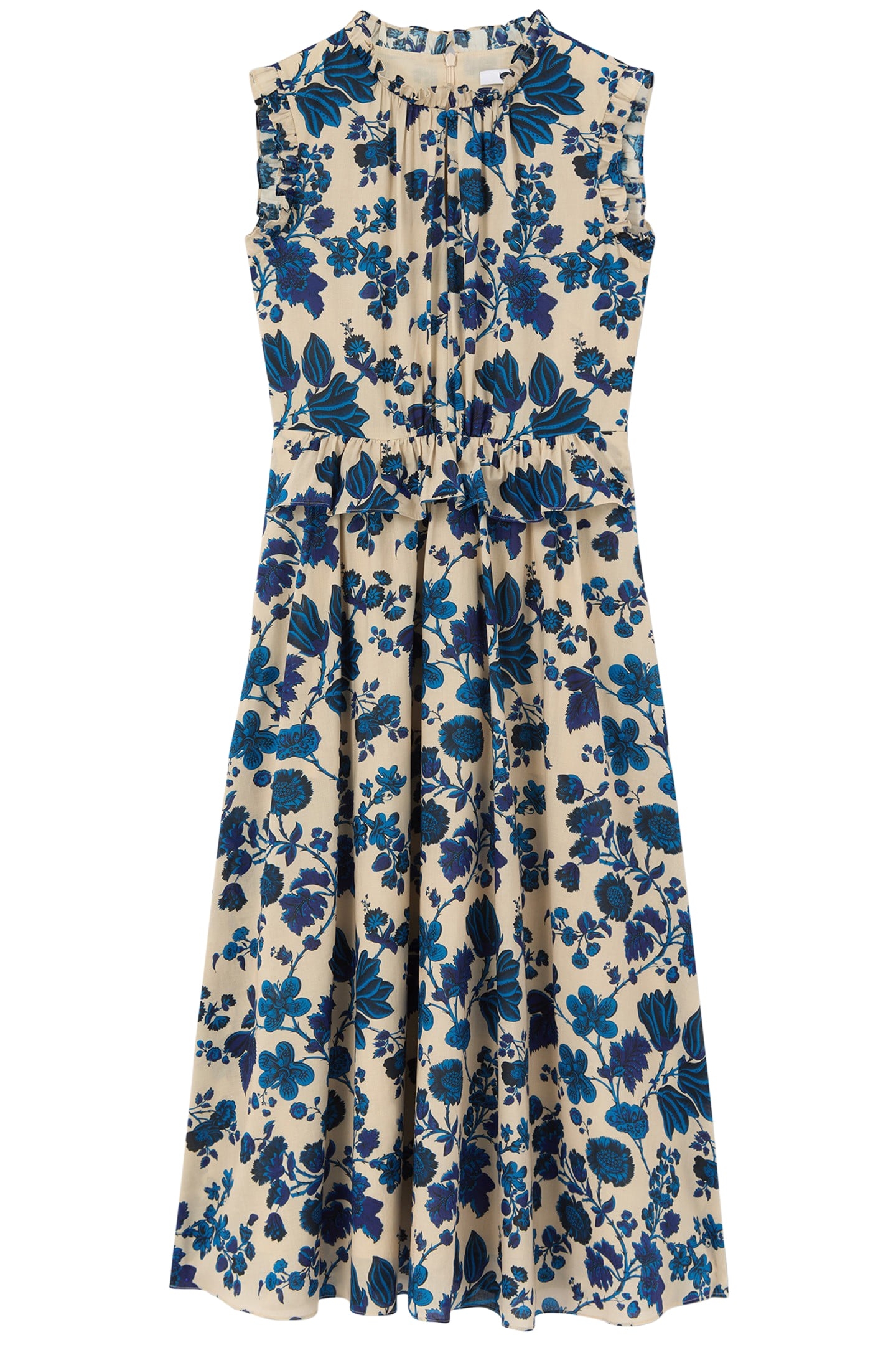 DR ISOLDE BELTED DRESS BLUE 3