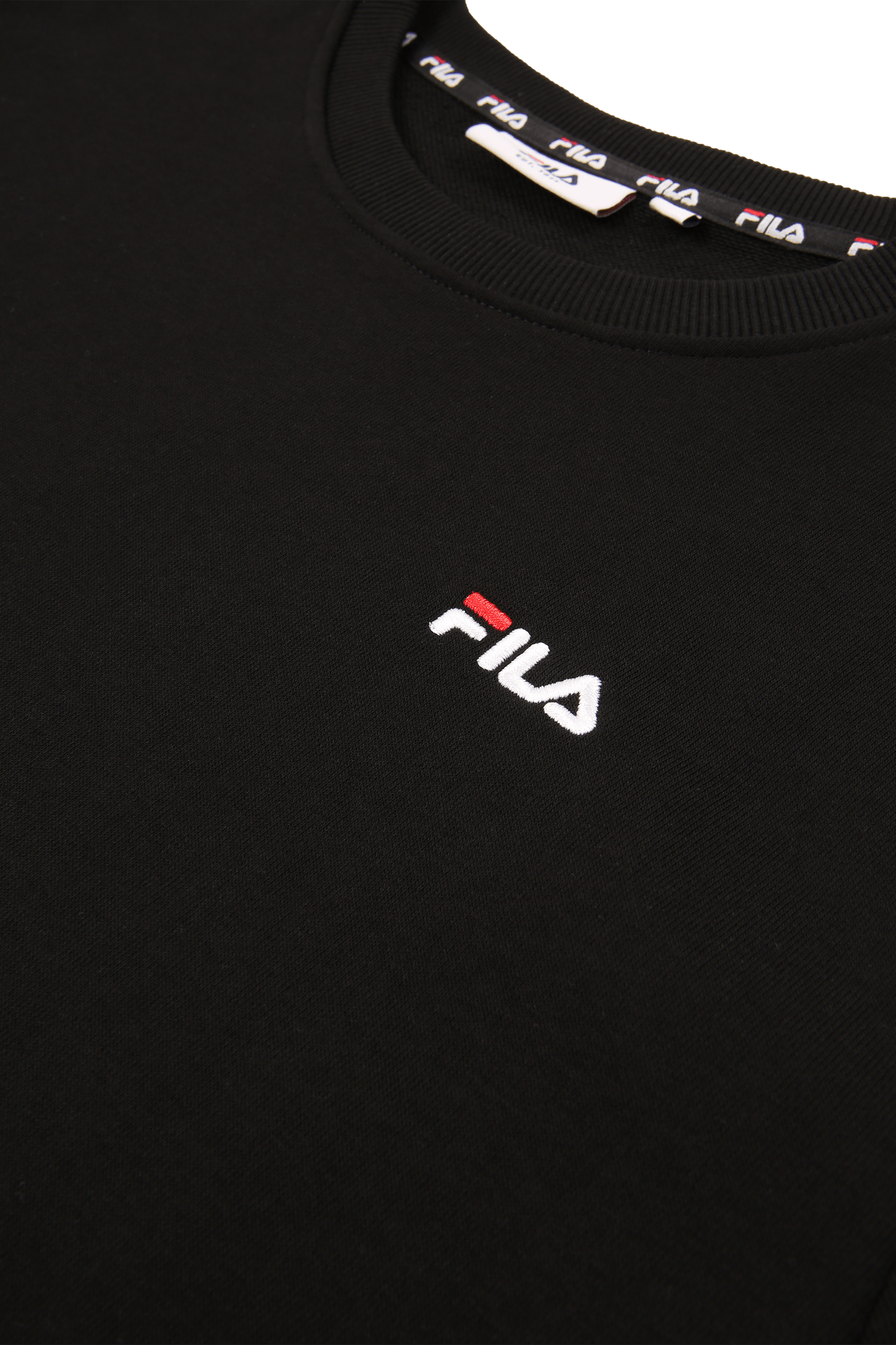 ZNIN LOGO CREW SWEAT BLACK 3