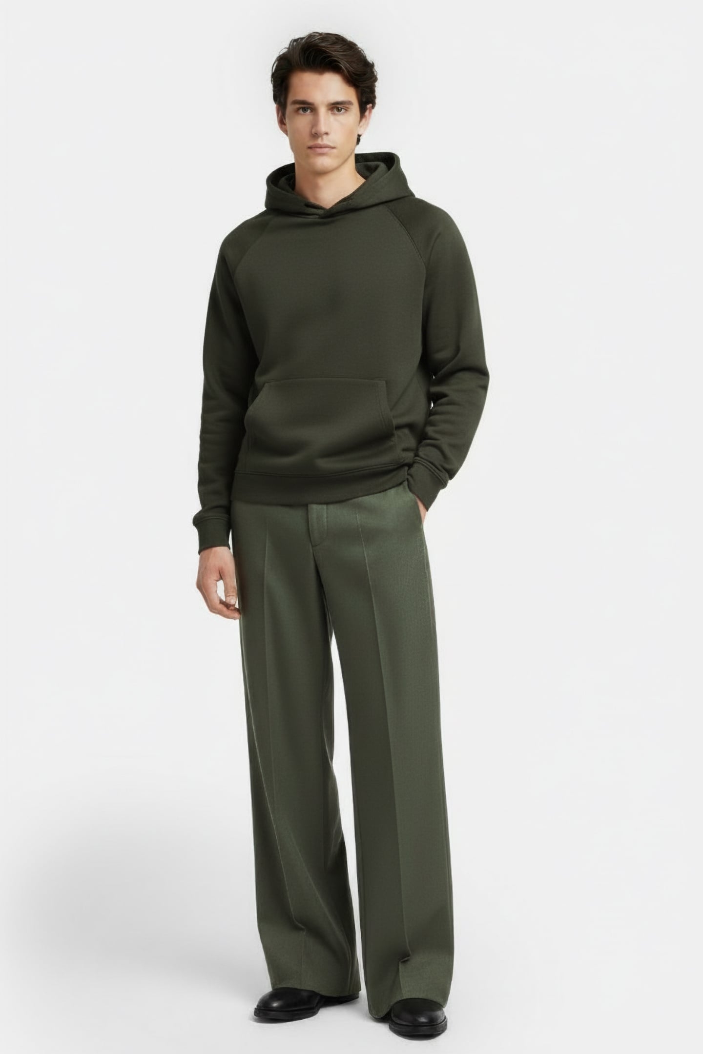 BRITOALF SWEATSHIRT DEEP GREEN 1