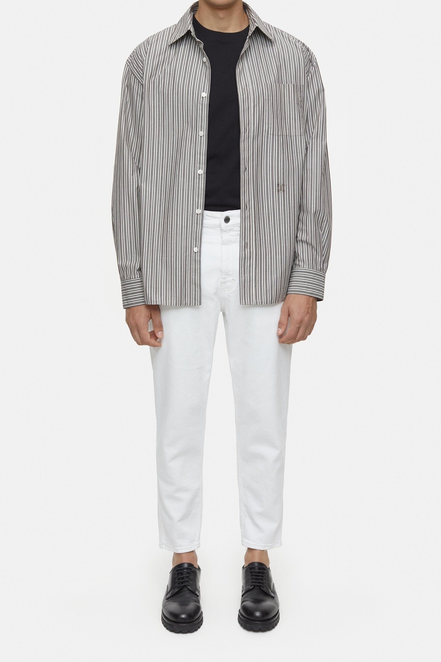 X-LENT TAPERED JEANS IVORY 4