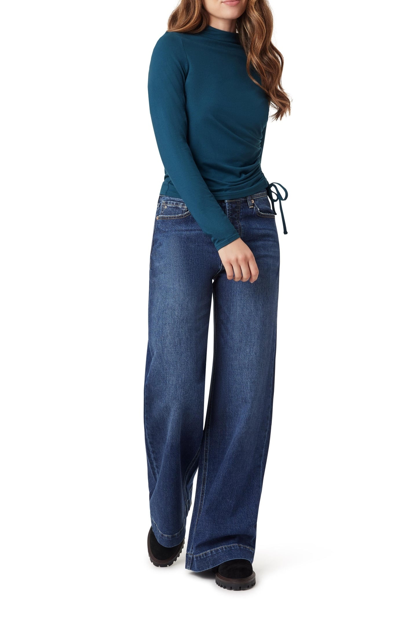 MOCK NECK TOP REFLECTING POND 2