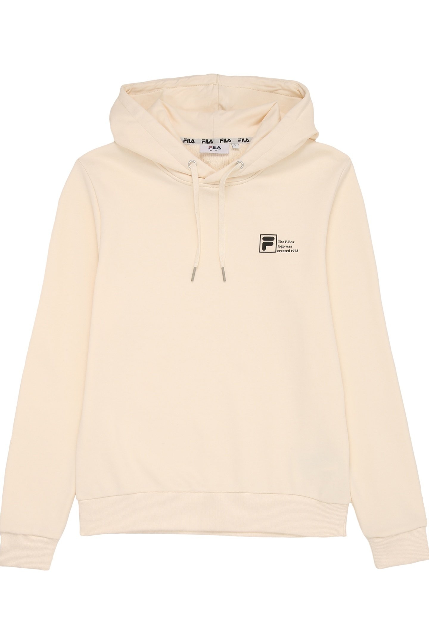 ZULAR GRAPHIC LOGO HOODIE ANTIQUE WHITE 1