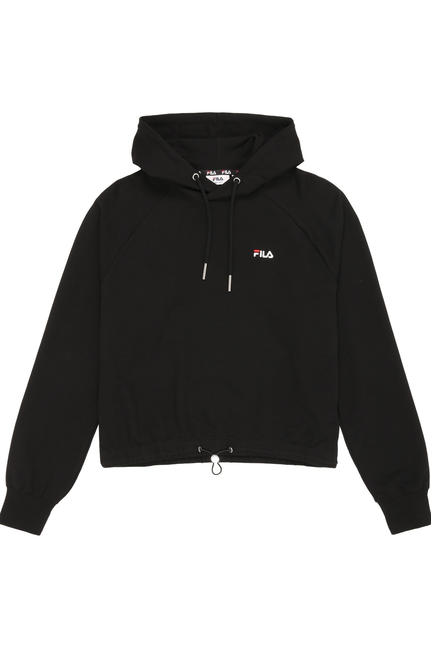 BAALBERGE CROPPED HOODY BLACK 1