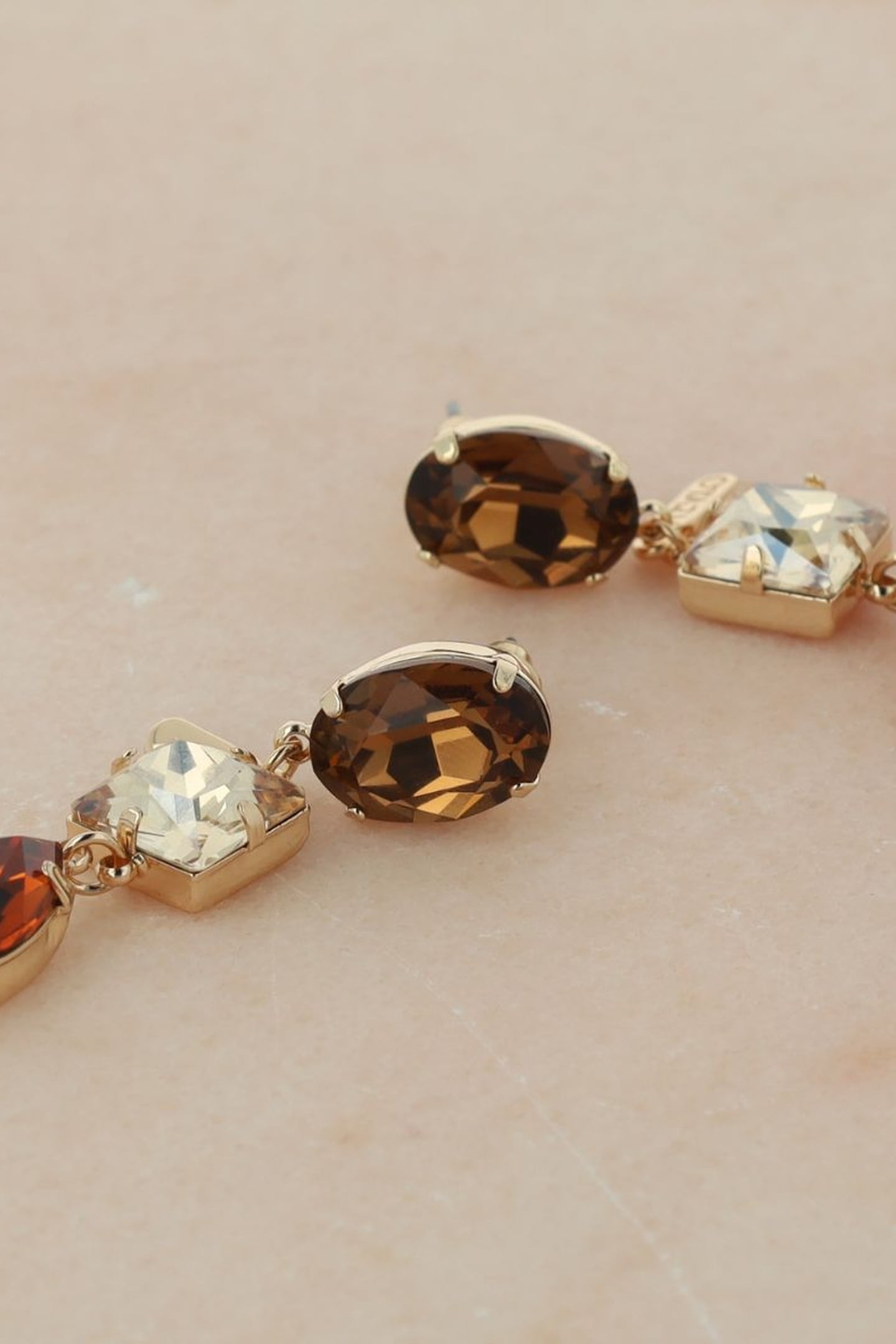 GOLDEN CRYSTAL EARRINGS 4