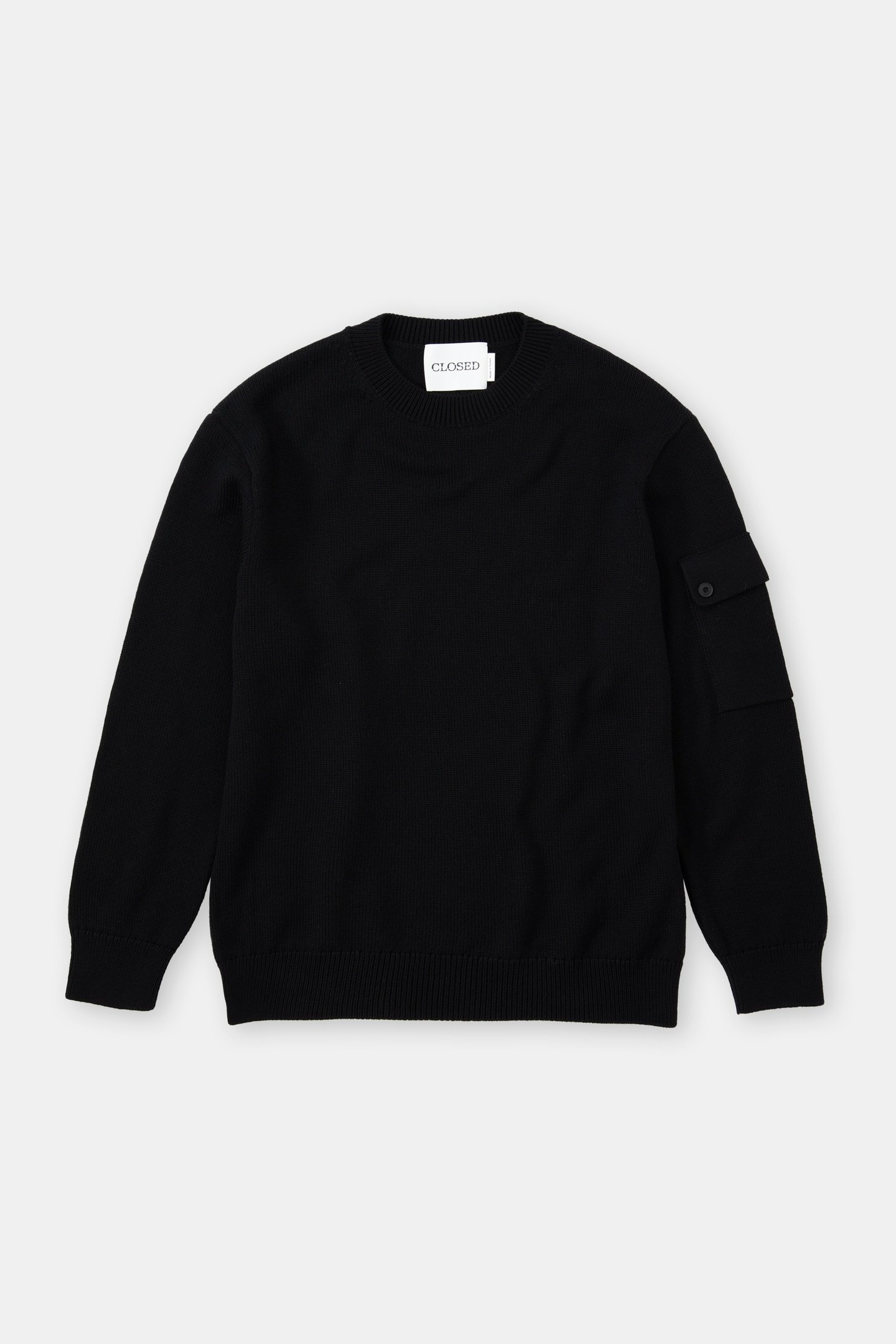 CREWNECK JUMPER KNITS BLACK 5