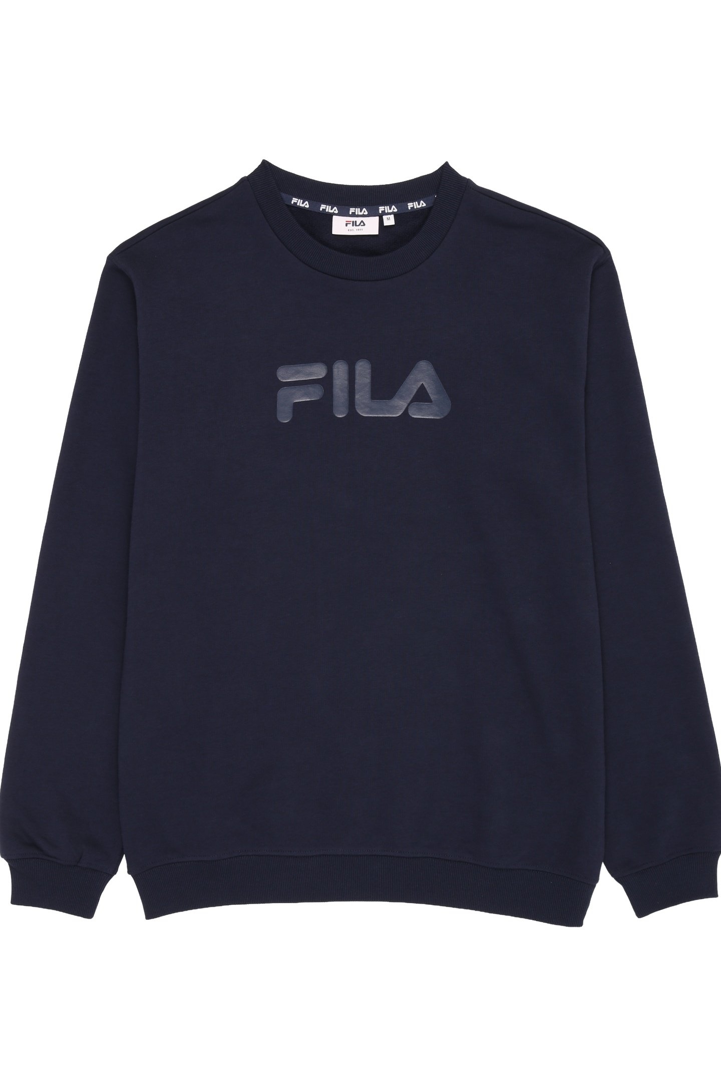 UNISEX ZANTEN LOGO CREW SWEAT BLACK IRIS 1