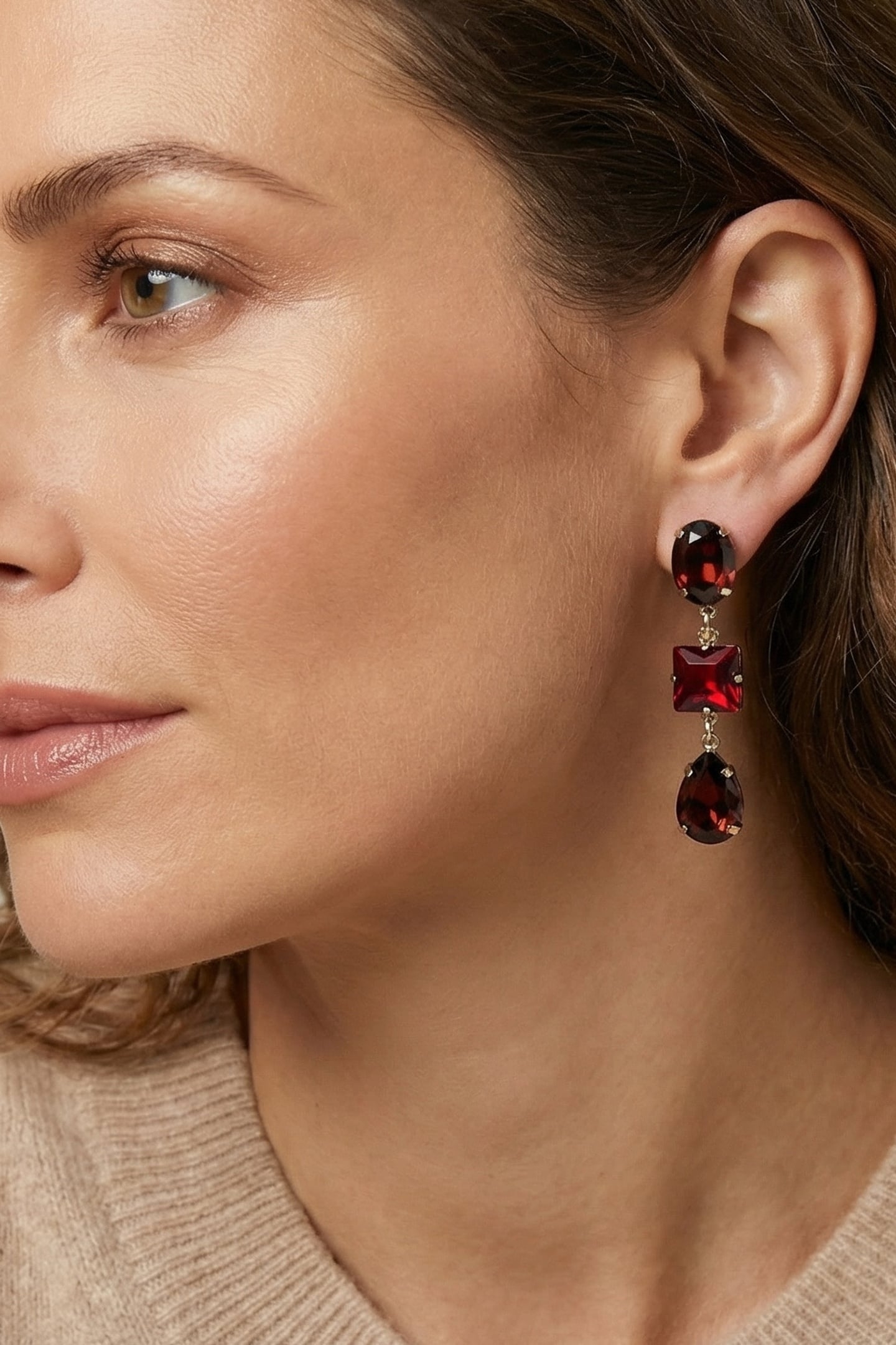 SIAM CRYSTAL EARRINGS 4