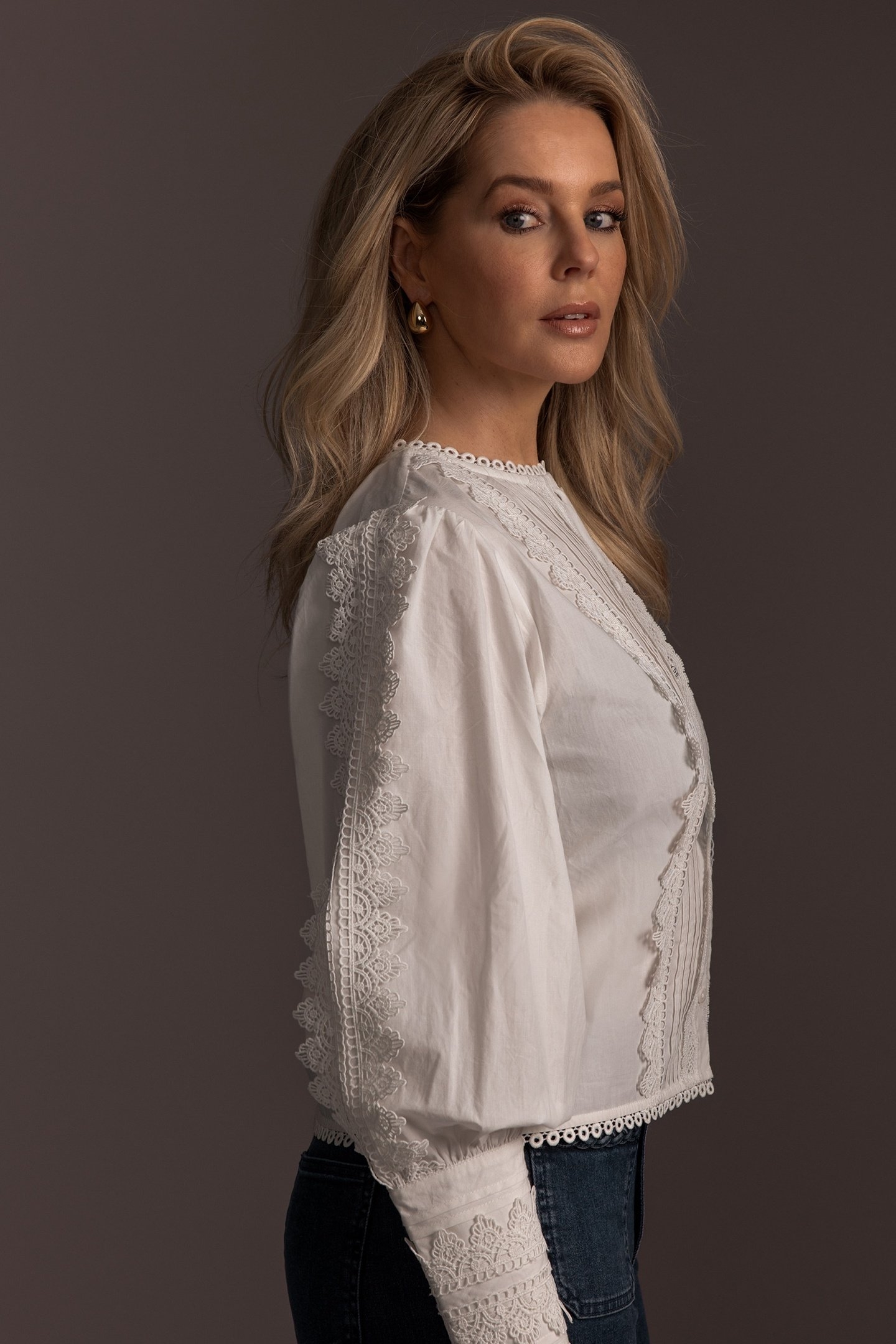 GENEVE BLOUSE STAR WHITE 2